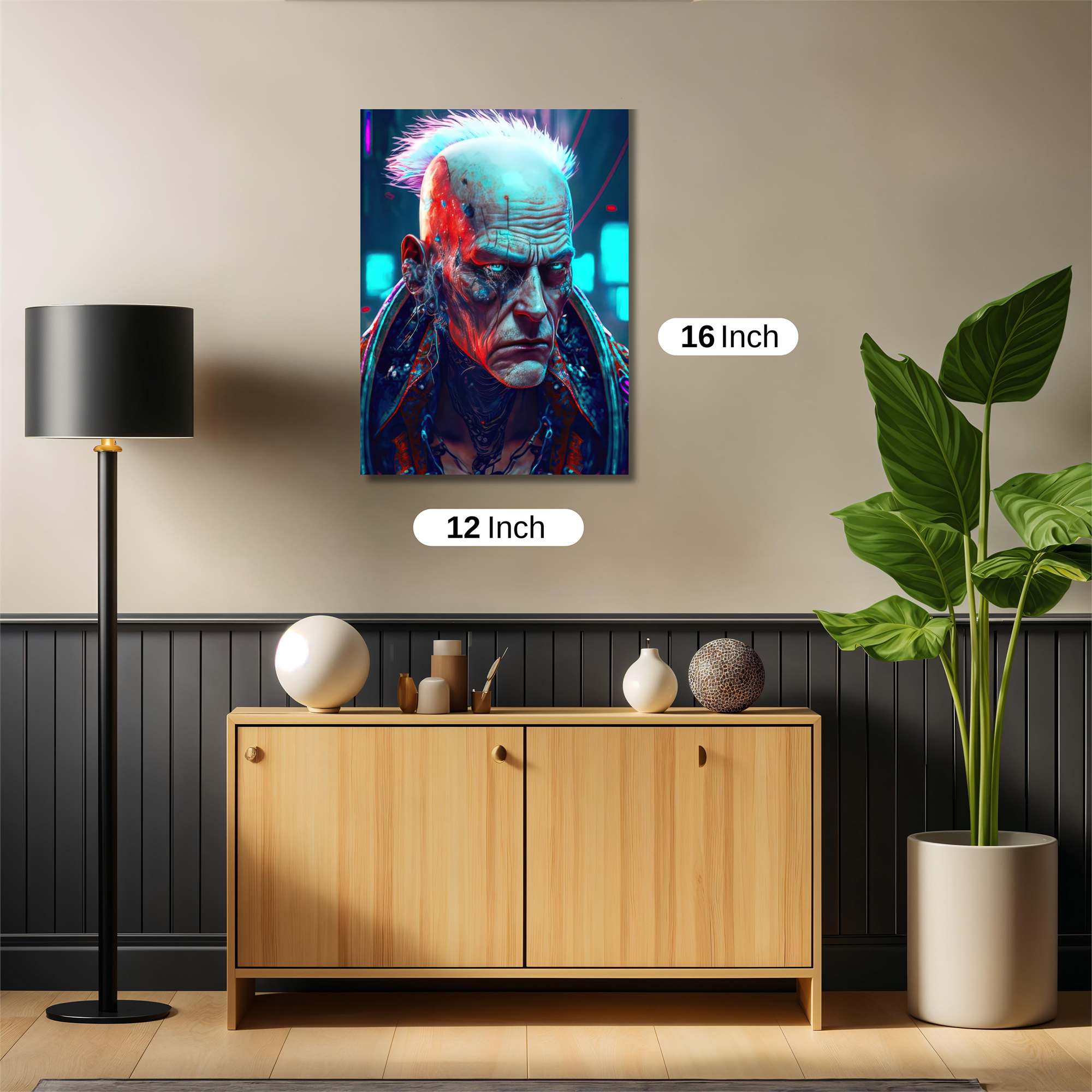 Cyberpunk Elder Safe Wall Magnetic / M