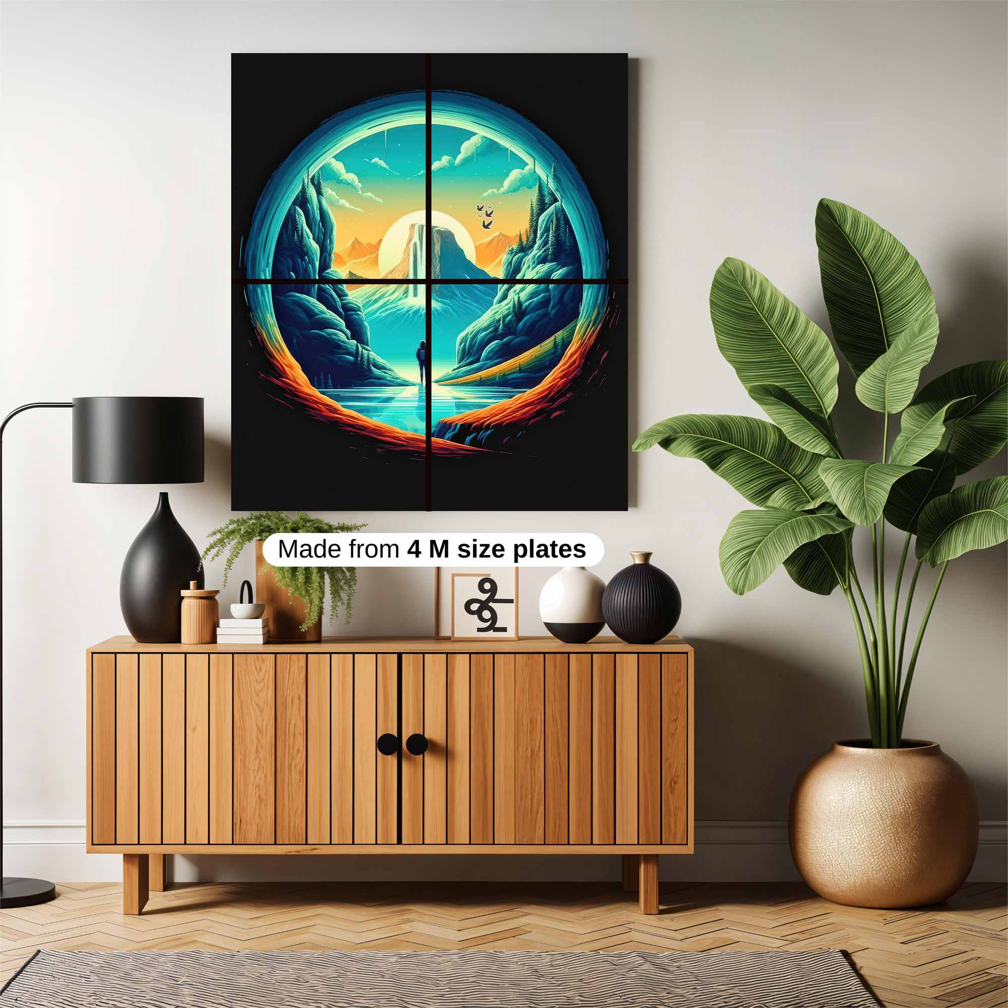 Journey Serene Safe Wall Magnetic / M