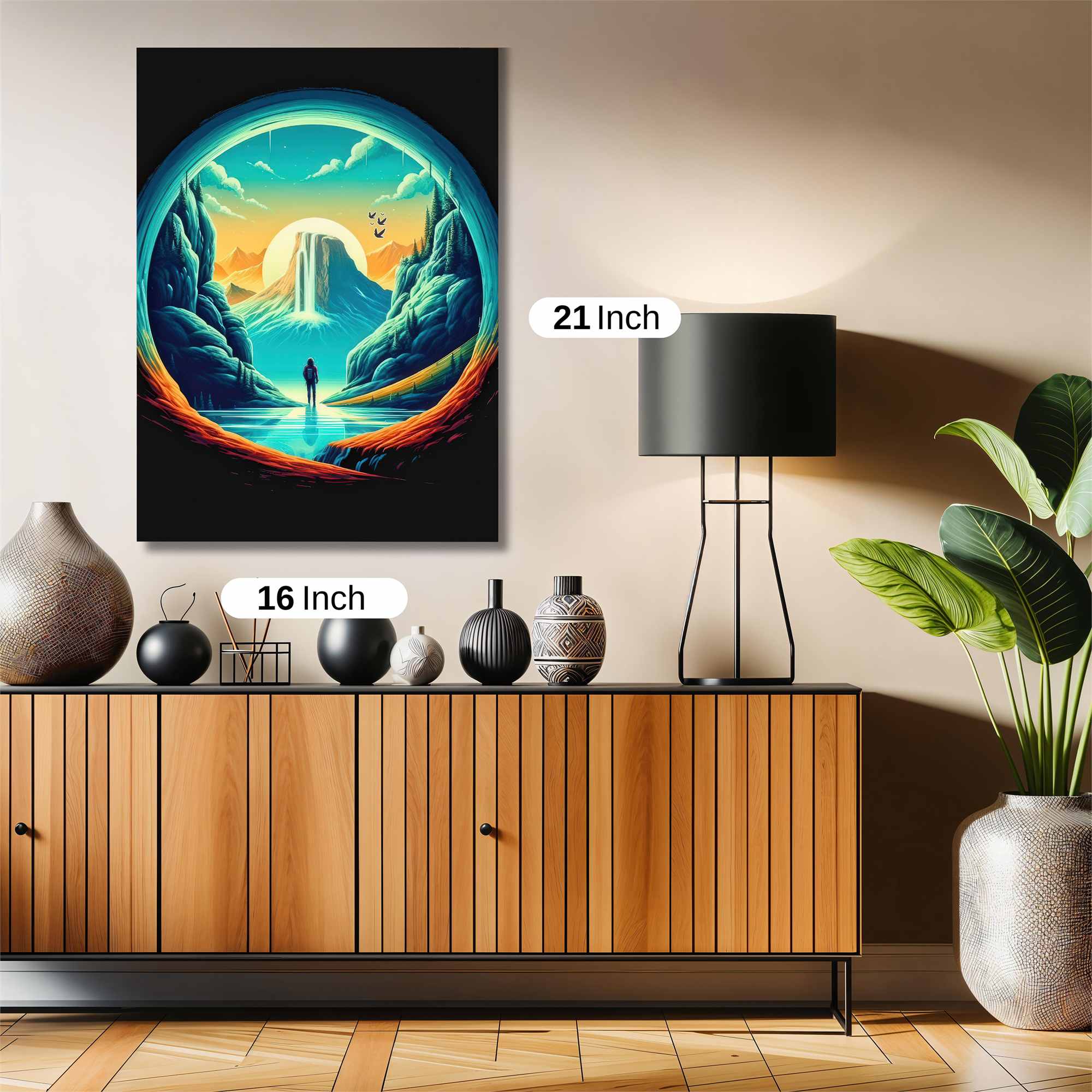 Journey Serene Safe Wall Magnetic / M