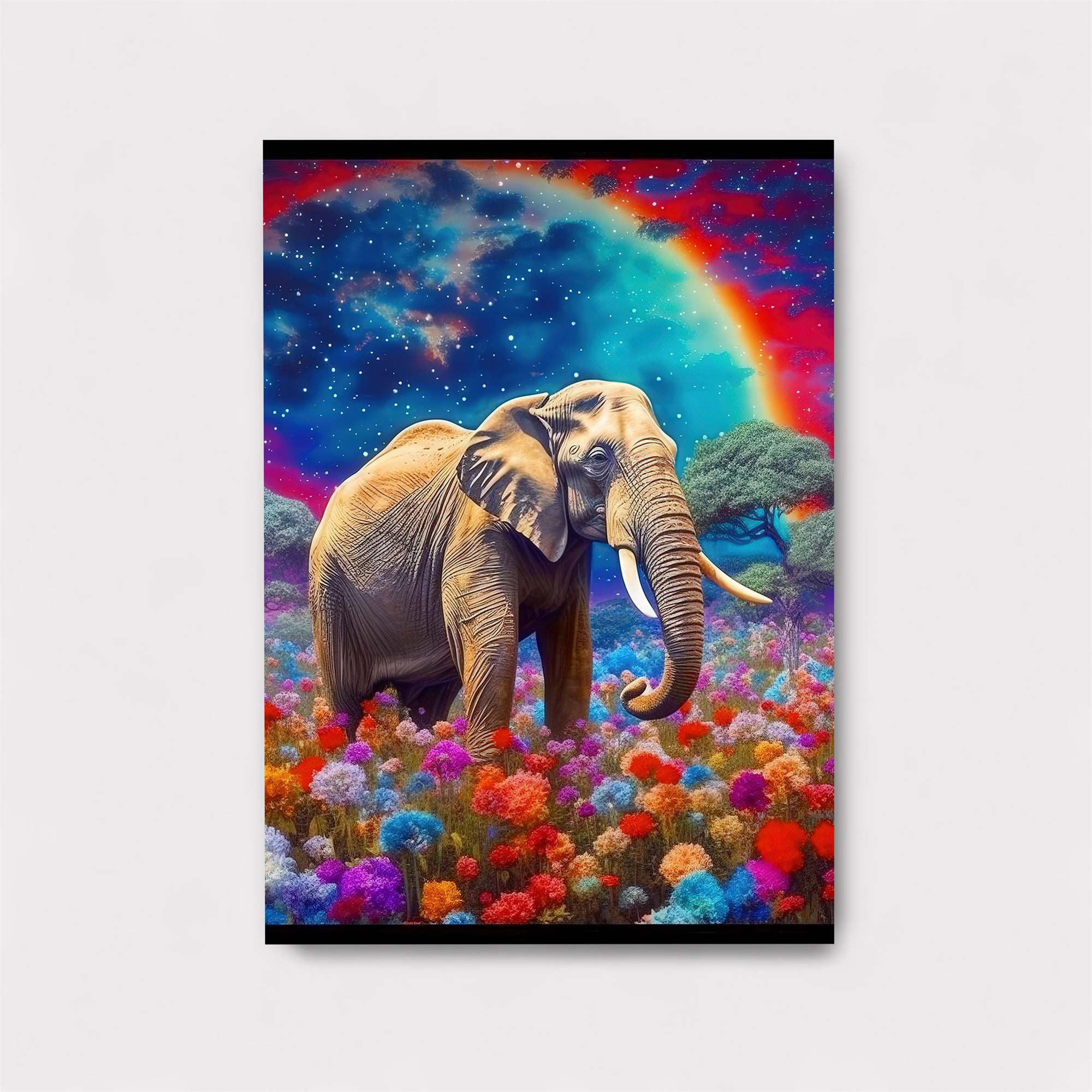 Elephant Dreamscape Safe Wall Magnetic / M