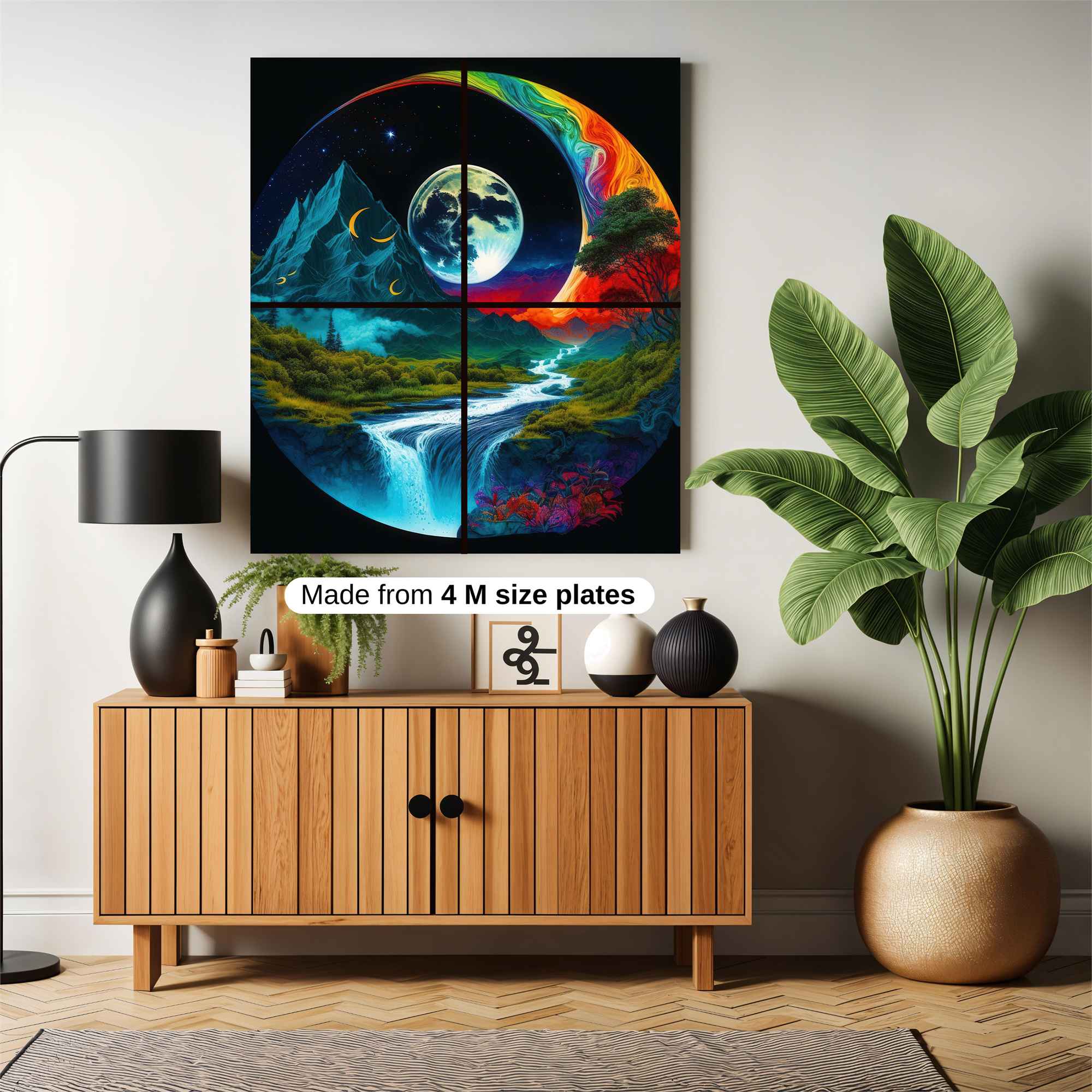 Moonlit Dream Safe Wall Magnetic / M