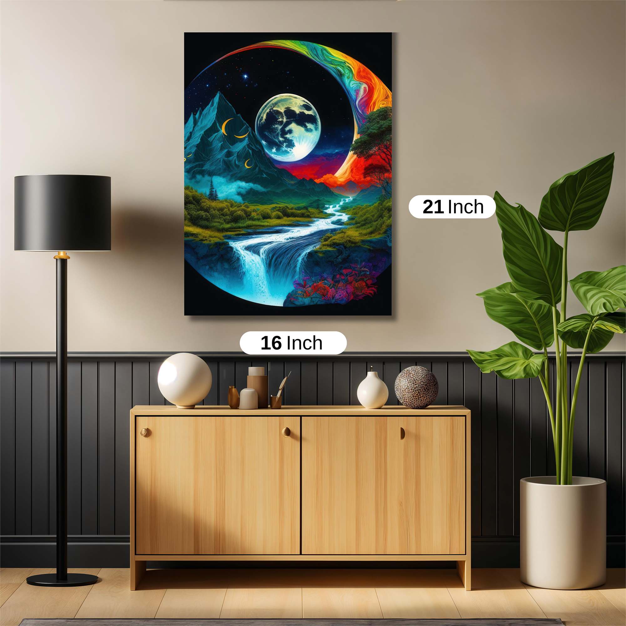 Moonlit Dream Safe Wall Magnetic / M