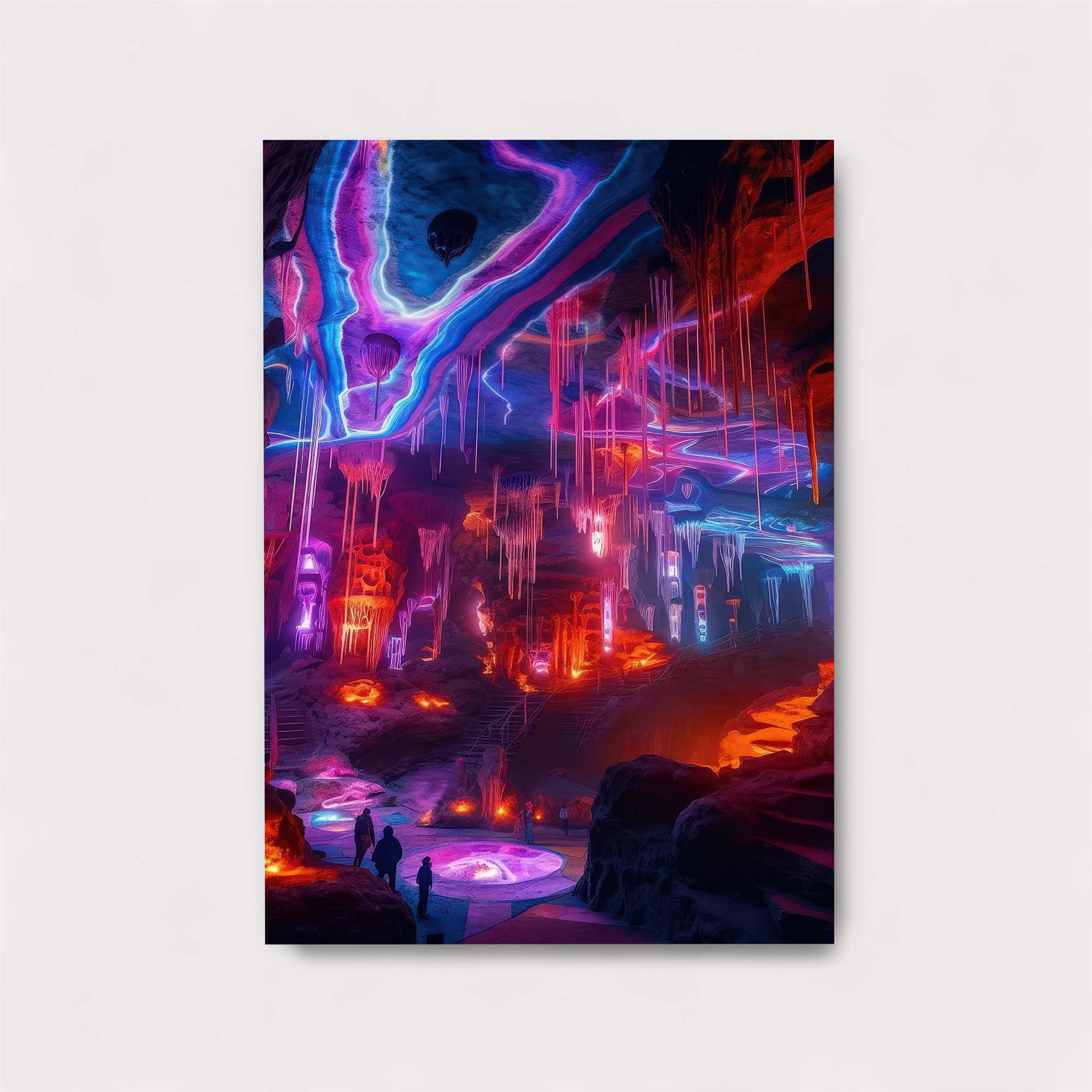 Neon Cavern Safe Wall Magnetic / M