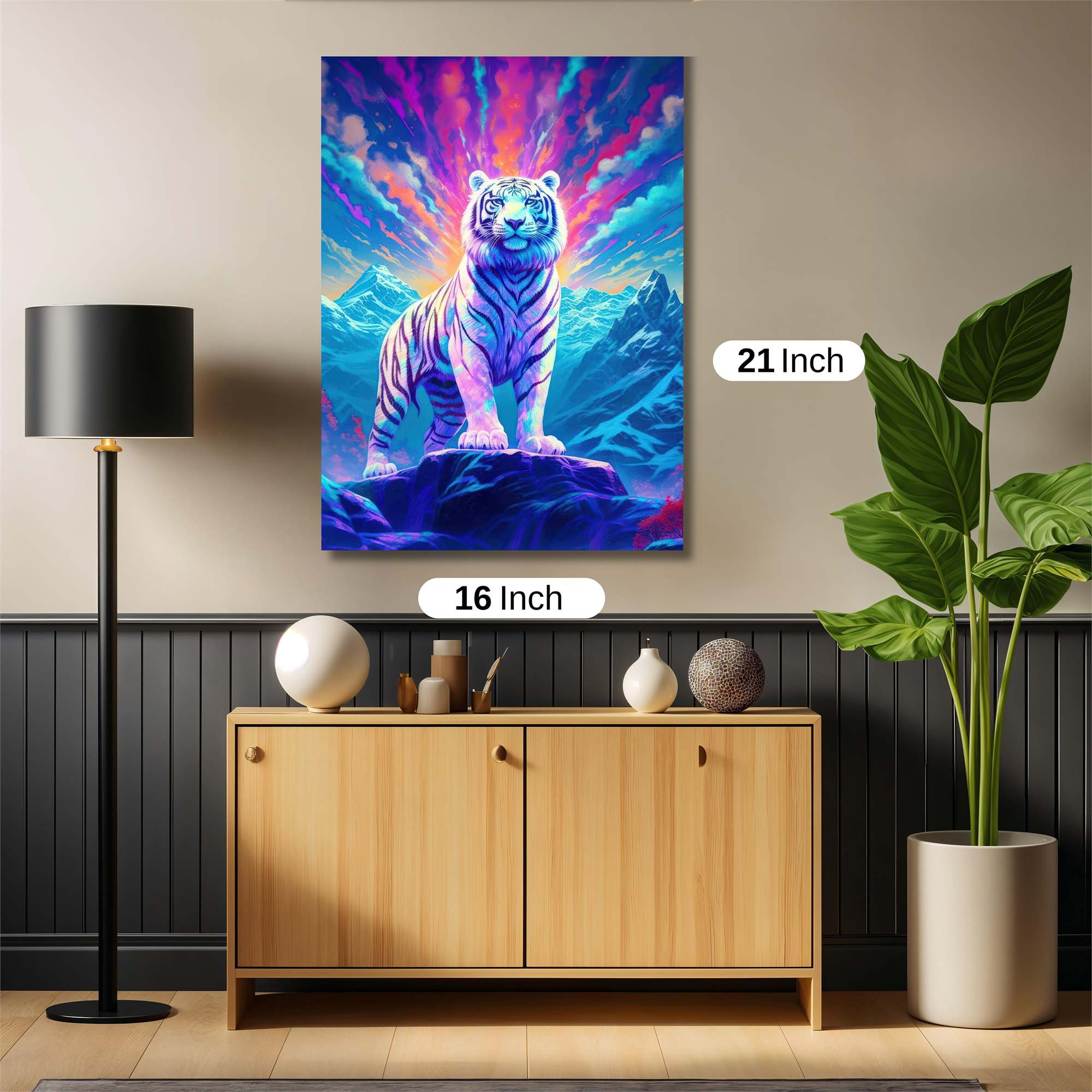 Tiger Radiance Safe Wall Magnetic / M
