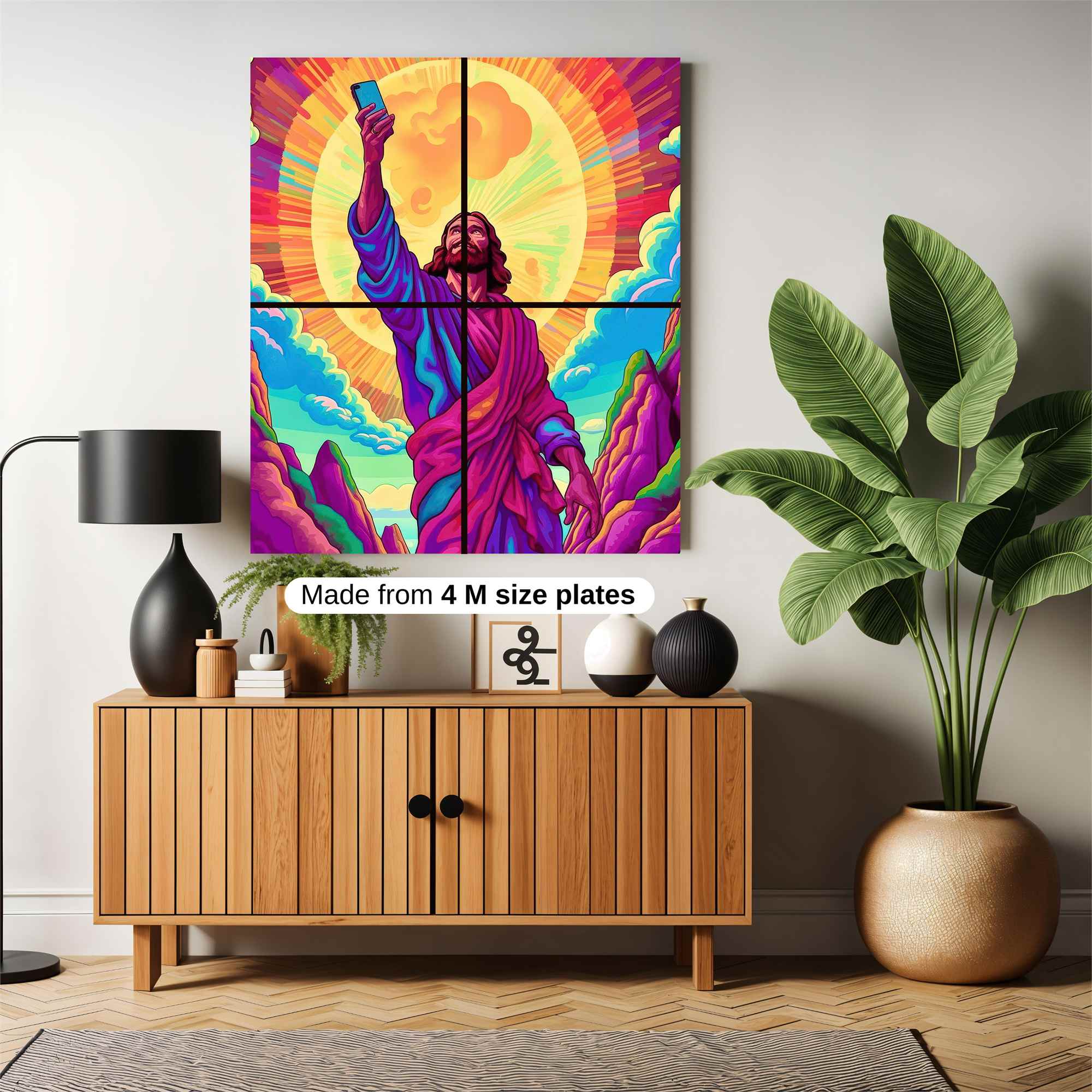 Jesus Selfie Safe Wall Magnetic / M