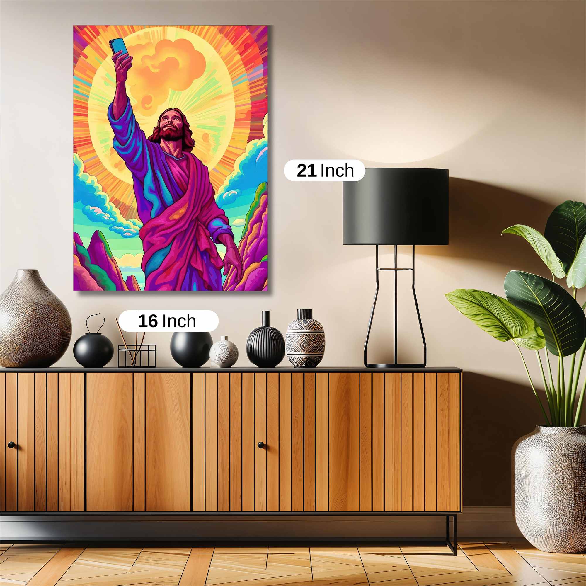 Jesus Selfie Safe Wall Magnetic / M