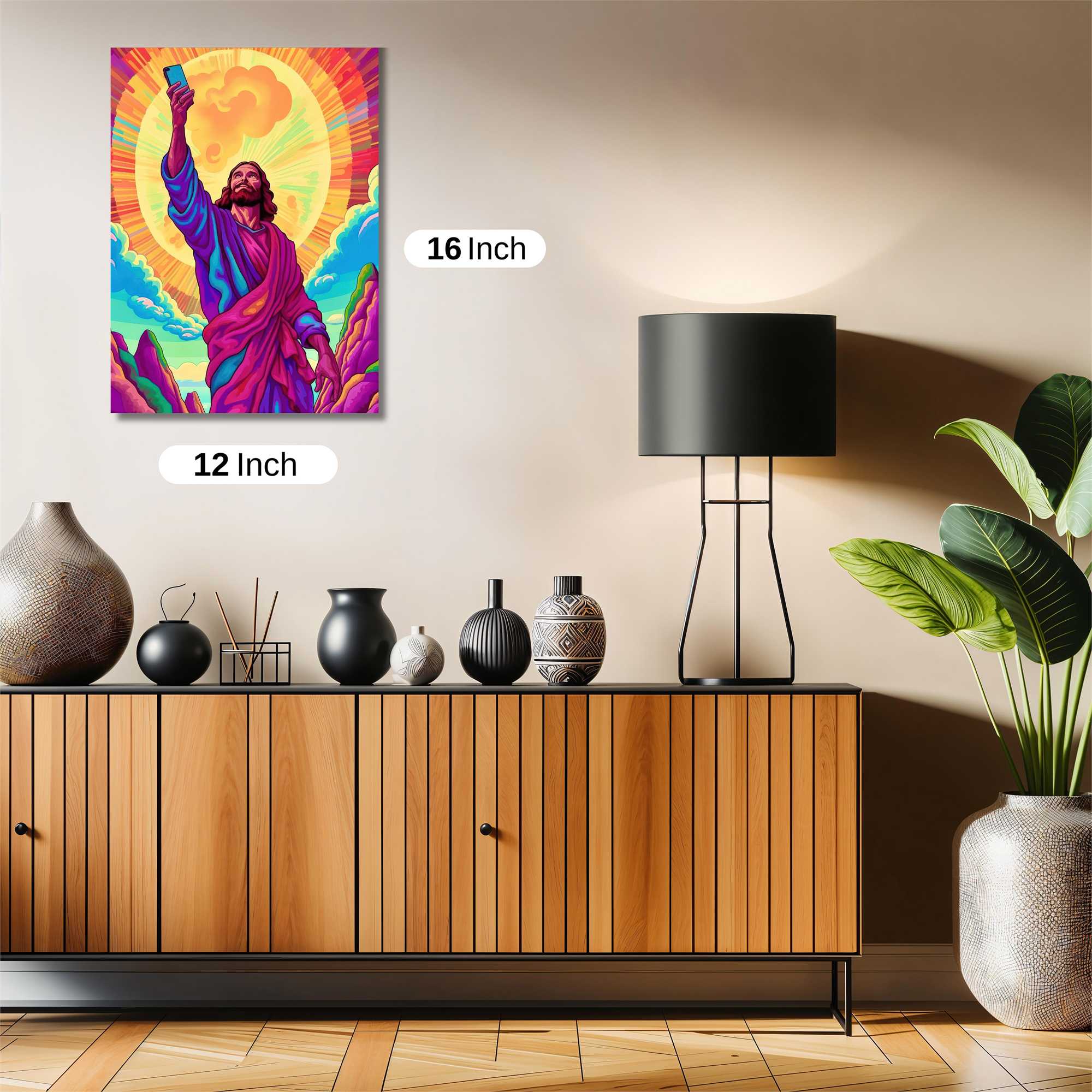 Jesus Selfie Safe Wall Magnetic / M