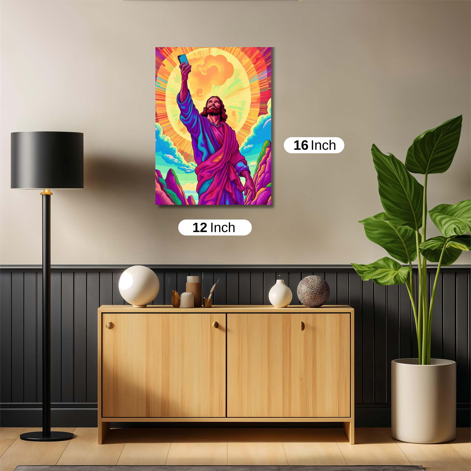 Jesus Selfie Safe Wall Magnetic / M