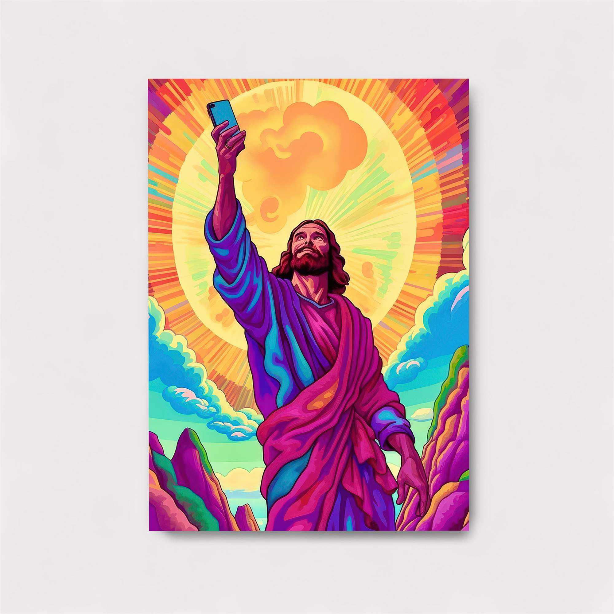 Jesus Selfie Safe Wall Magnetic / M