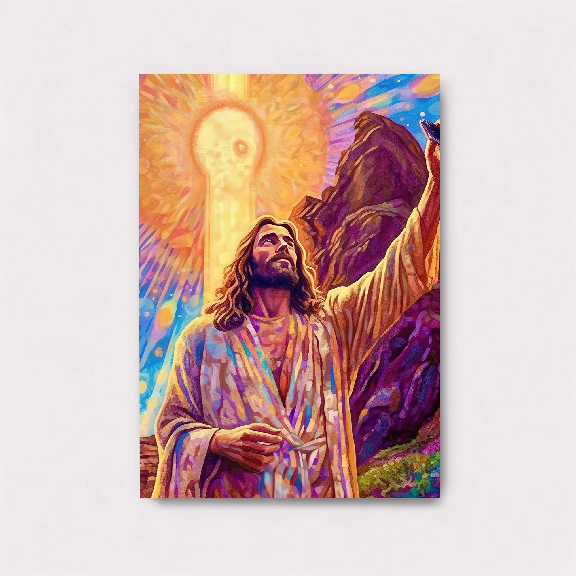 Jesus Radiant Safe Wall Magnetic / M
