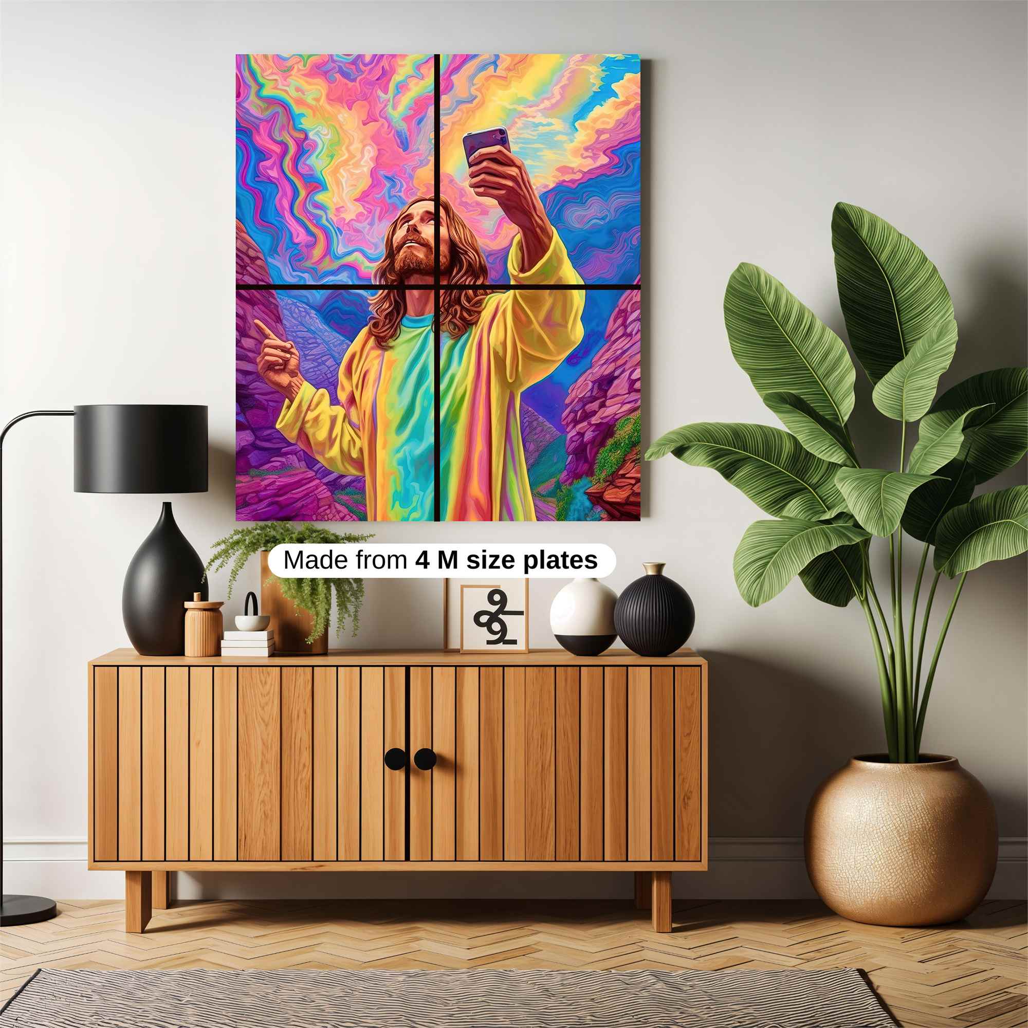 Jesus Selfie Safe Wall Magnetic / M