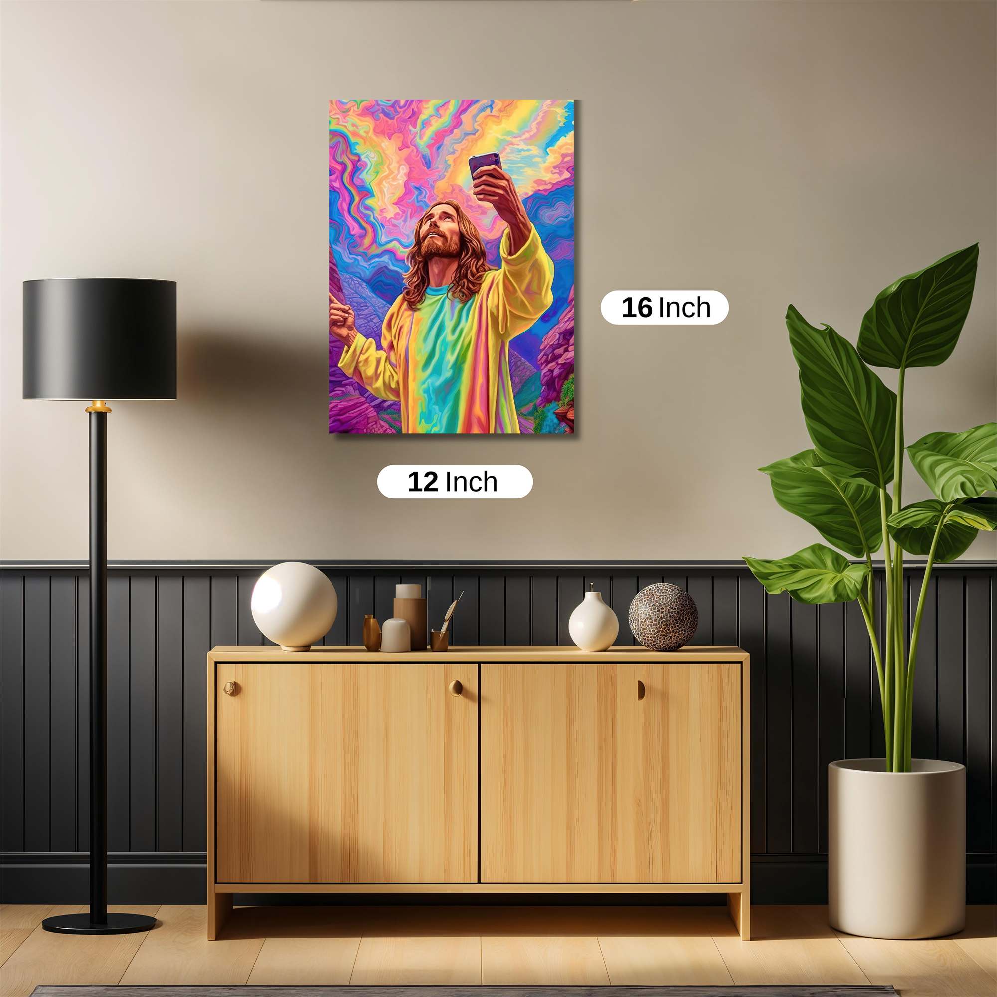 Jesus Selfie Safe Wall Magnetic / M