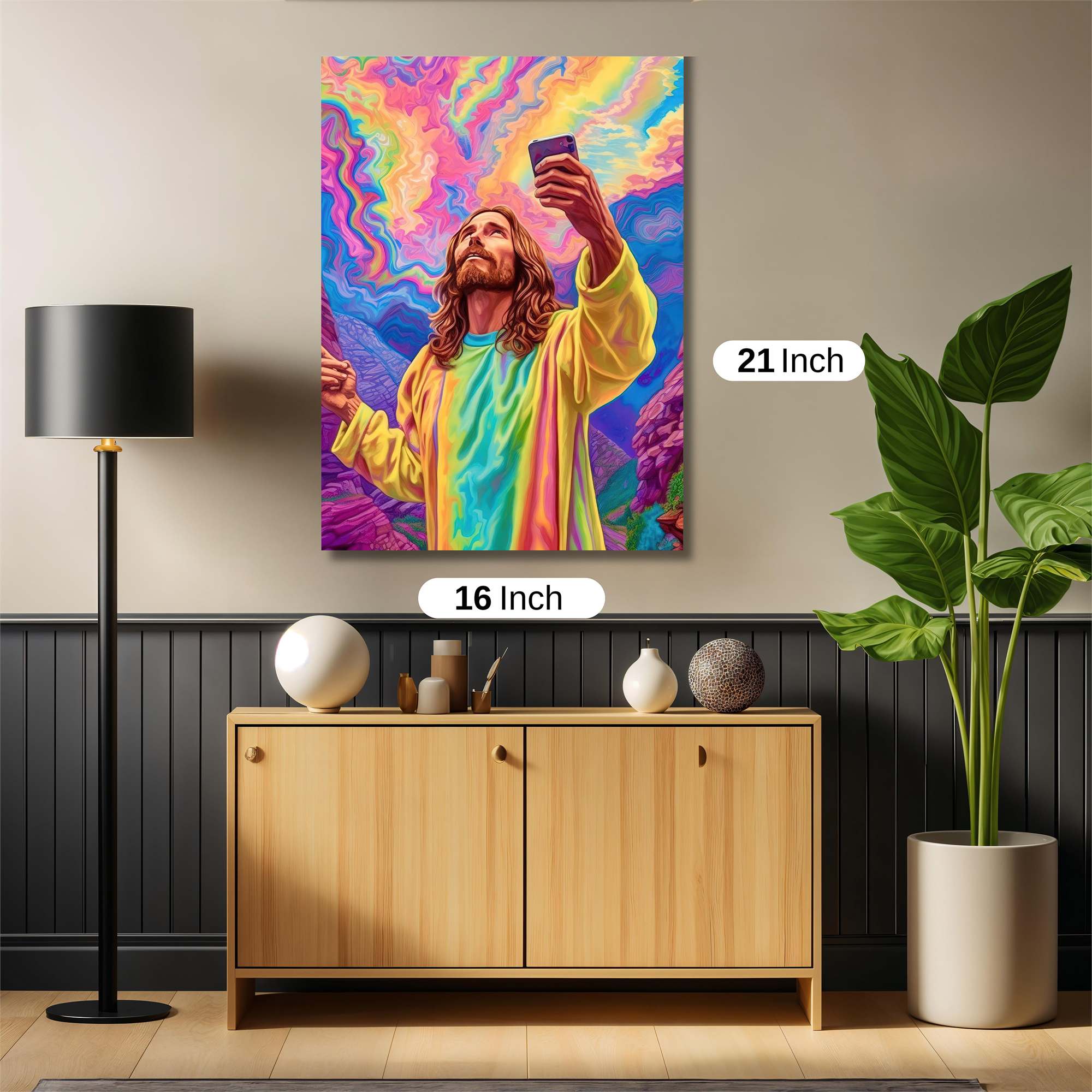 Jesus Selfie Safe Wall Magnetic / M