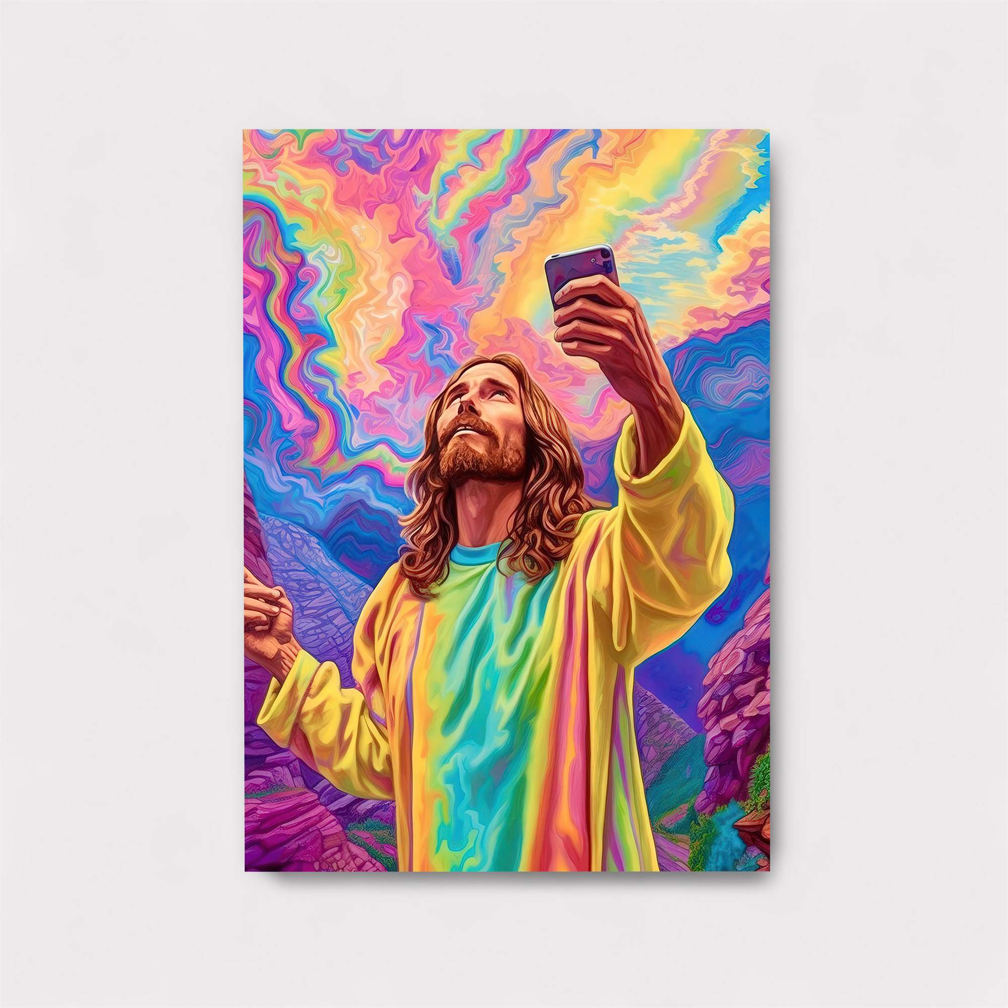 Jesus Selfie Safe Wall Magnetic / M