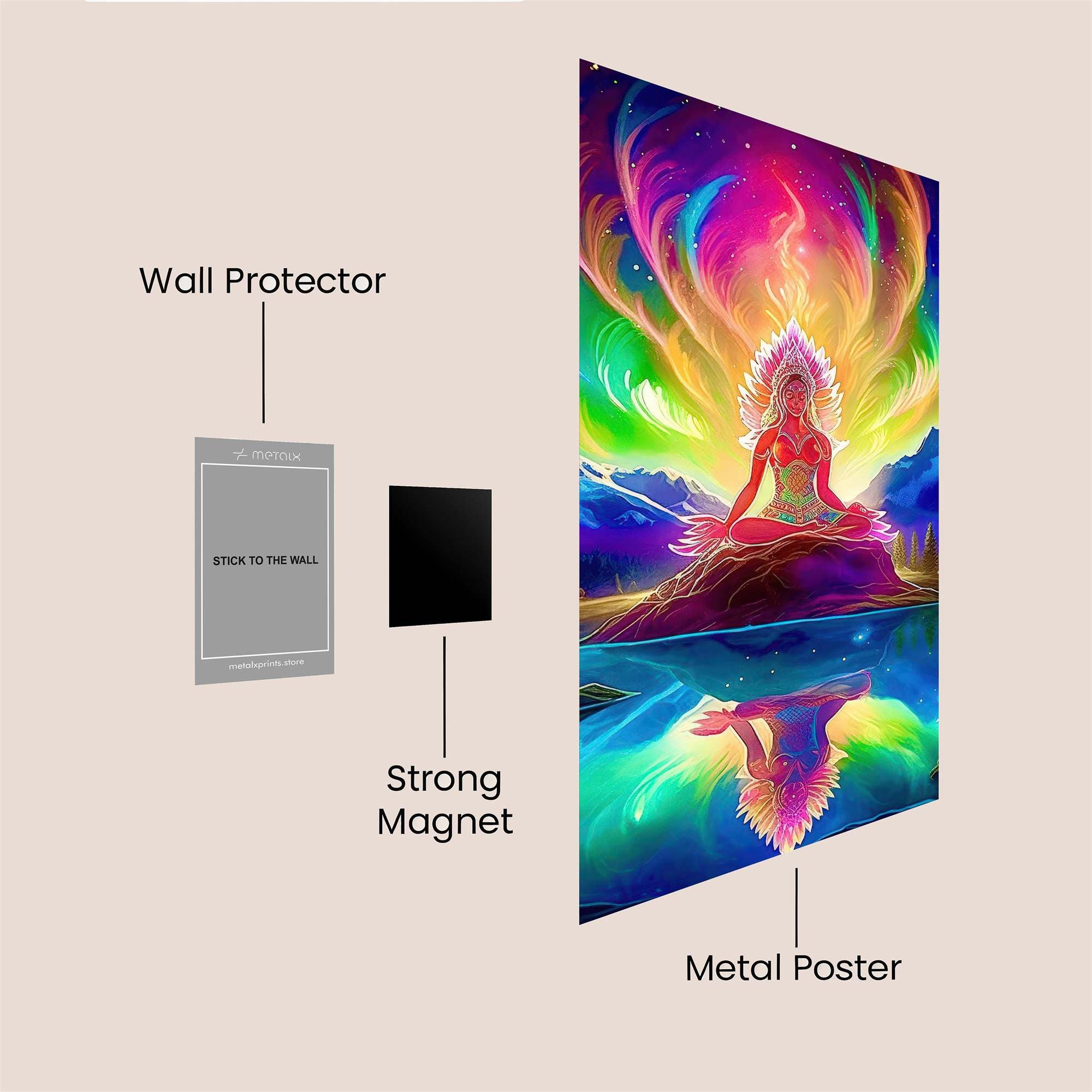 Kundalini Awakening Safe Wall Magnetic / M