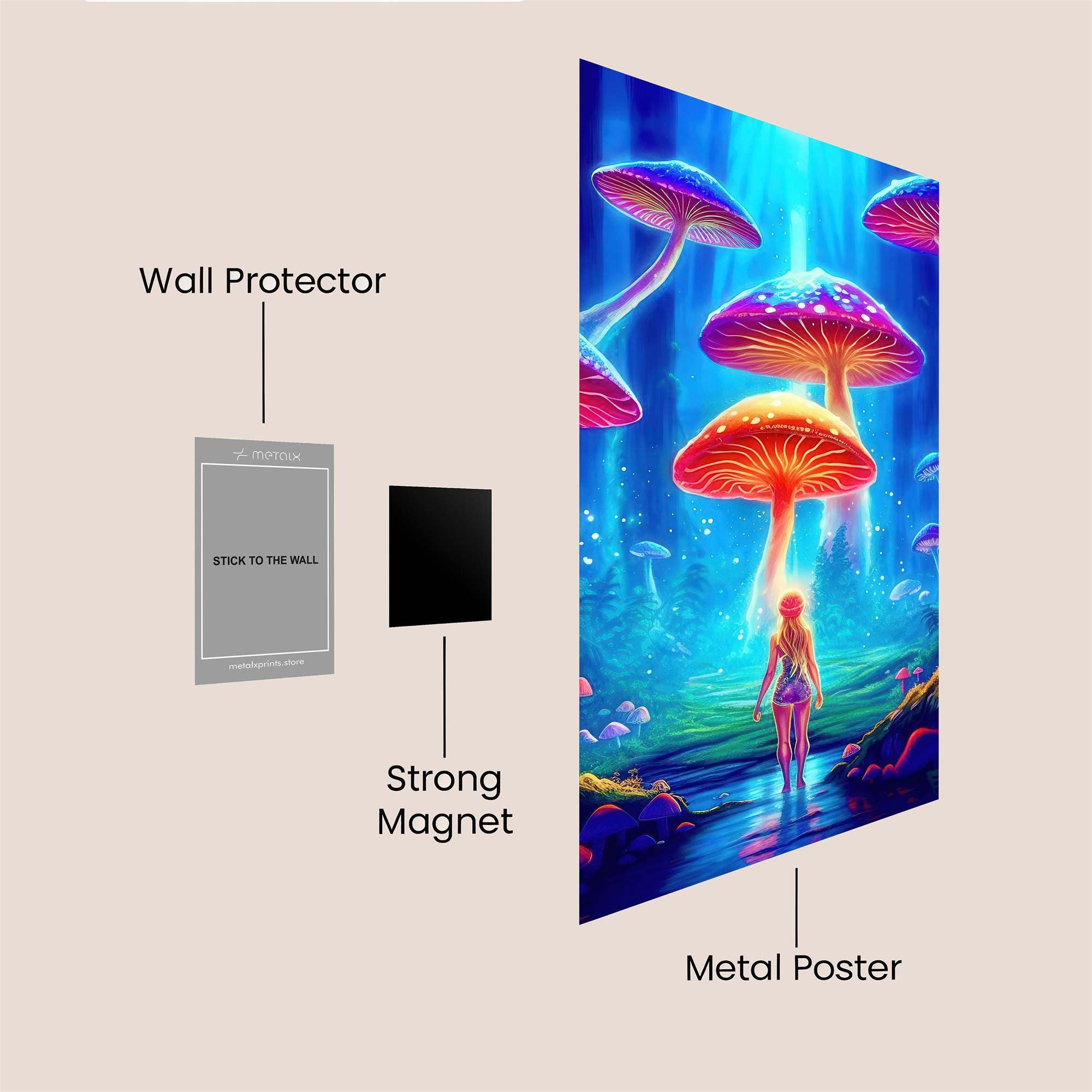 MushroomRapture Safe Wall Magnetic / M