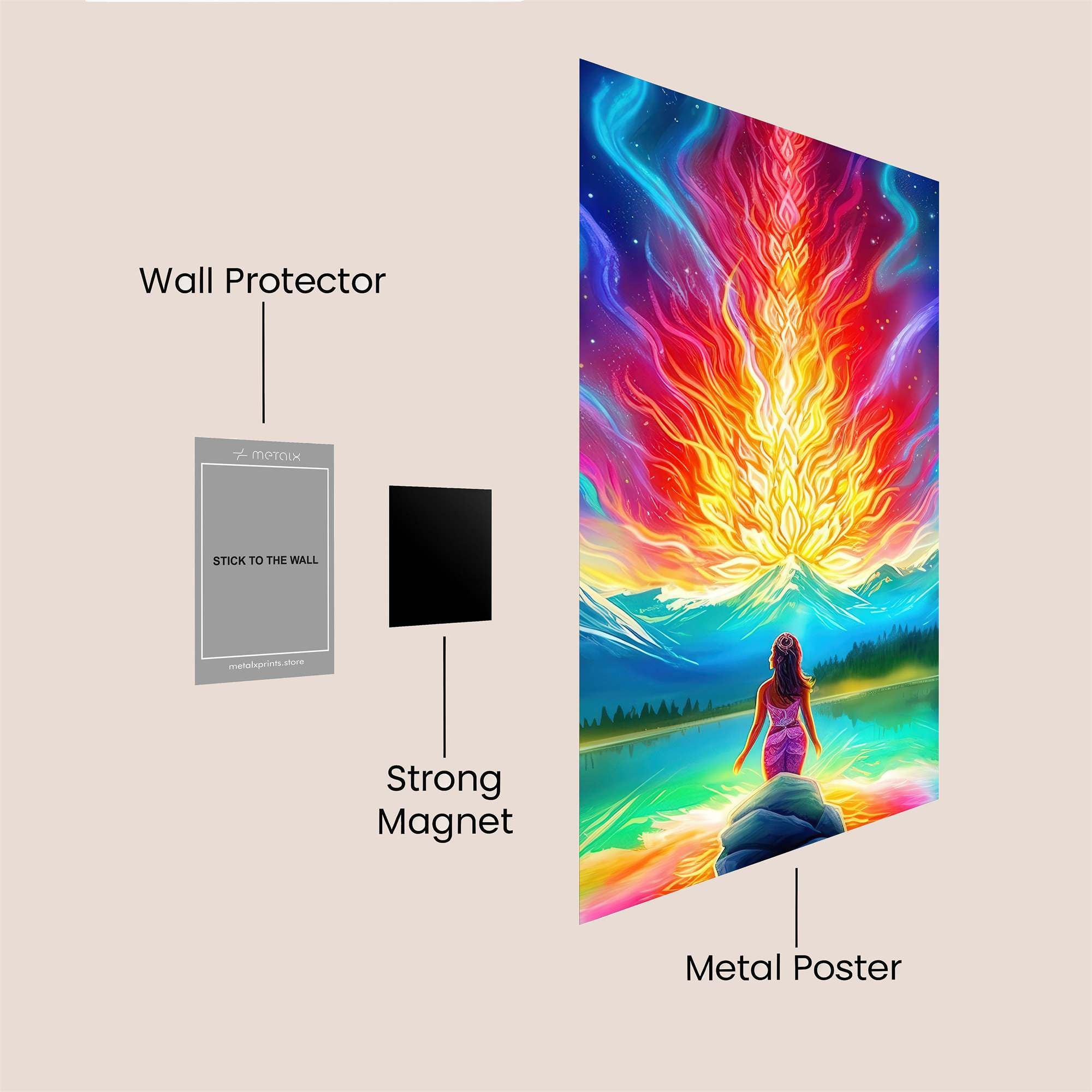 Cosmic Awakening Safe Wall Magnetic / M