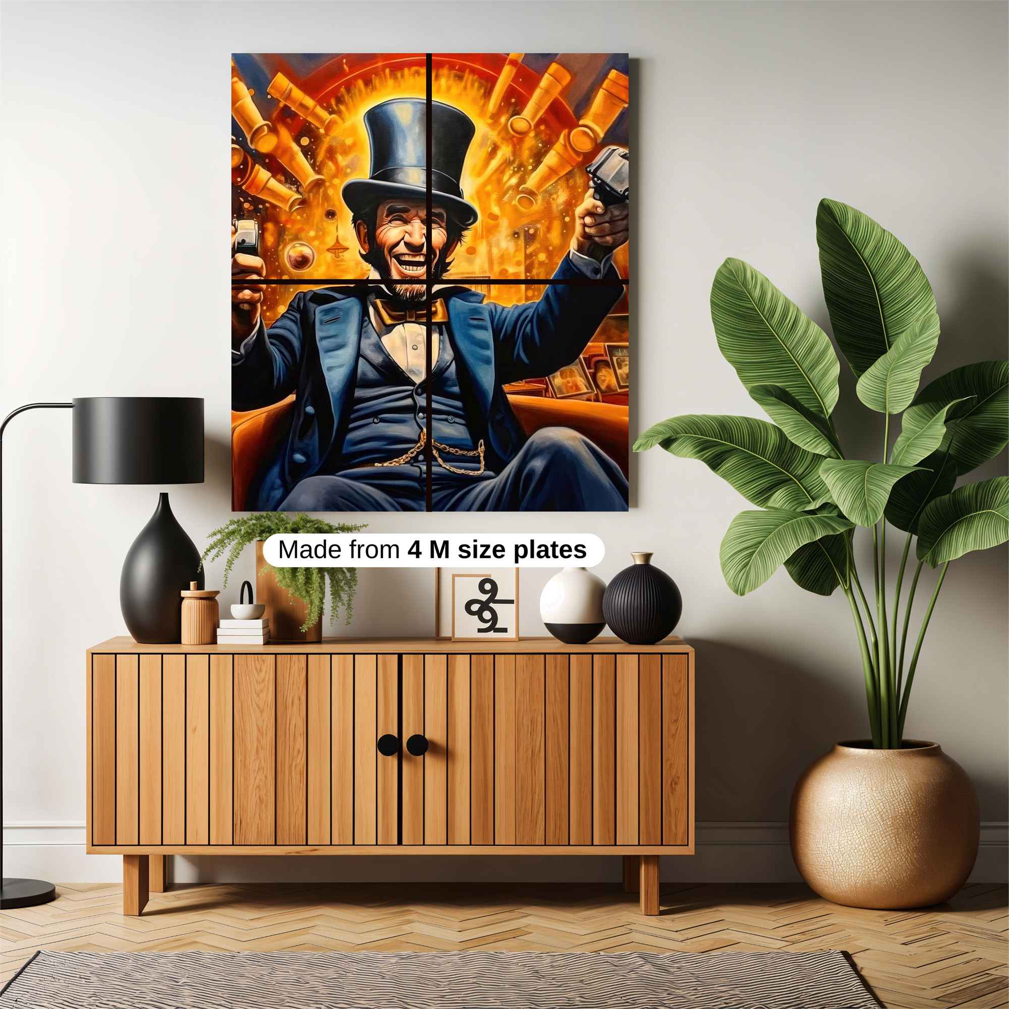 Lincoln Ecstatic Safe Wall Magnetic / M