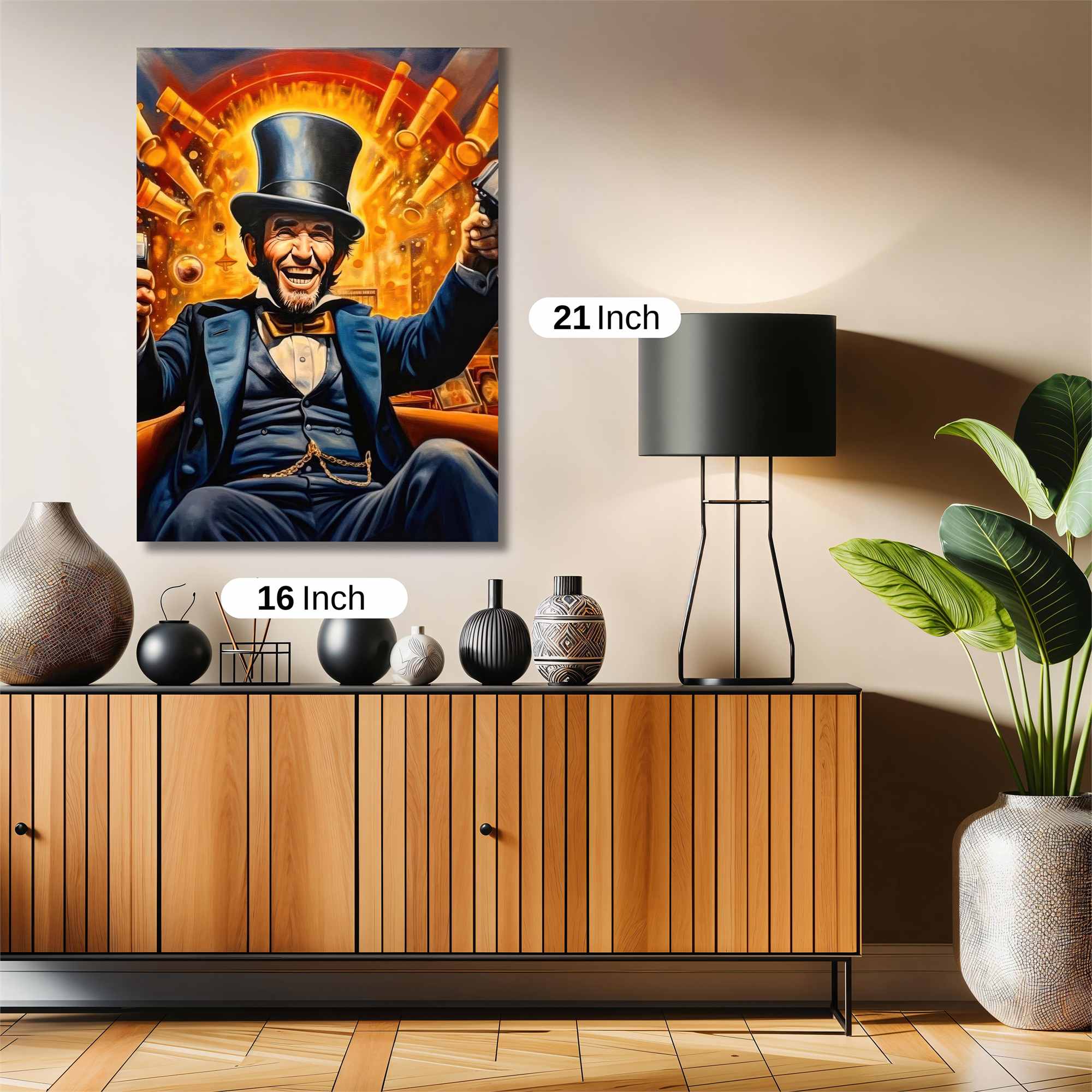 Lincoln Ecstatic Safe Wall Magnetic / M