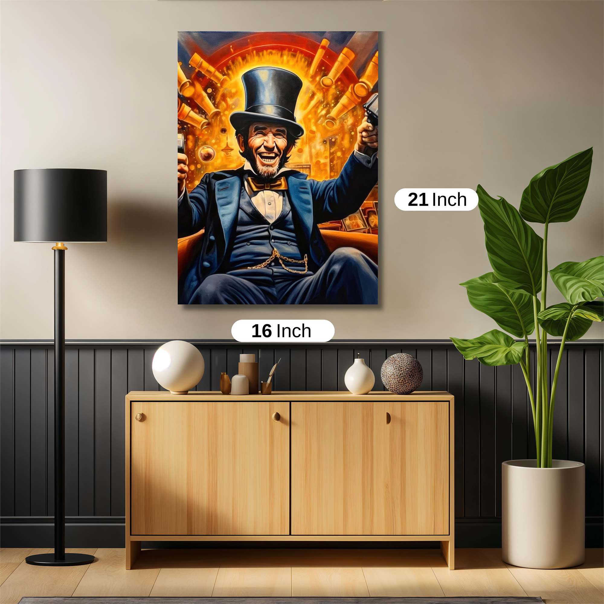 Lincoln Ecstatic Safe Wall Magnetic / M