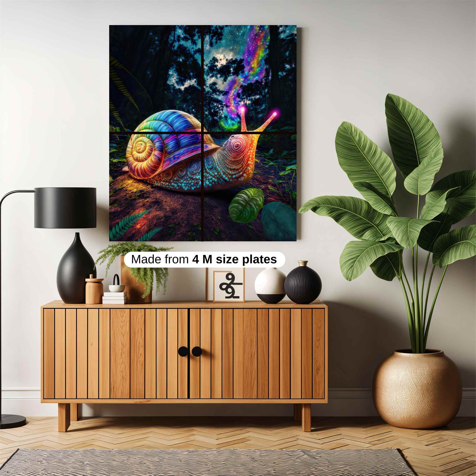 Snail Dreamscape Safe Wall Magnetic / M