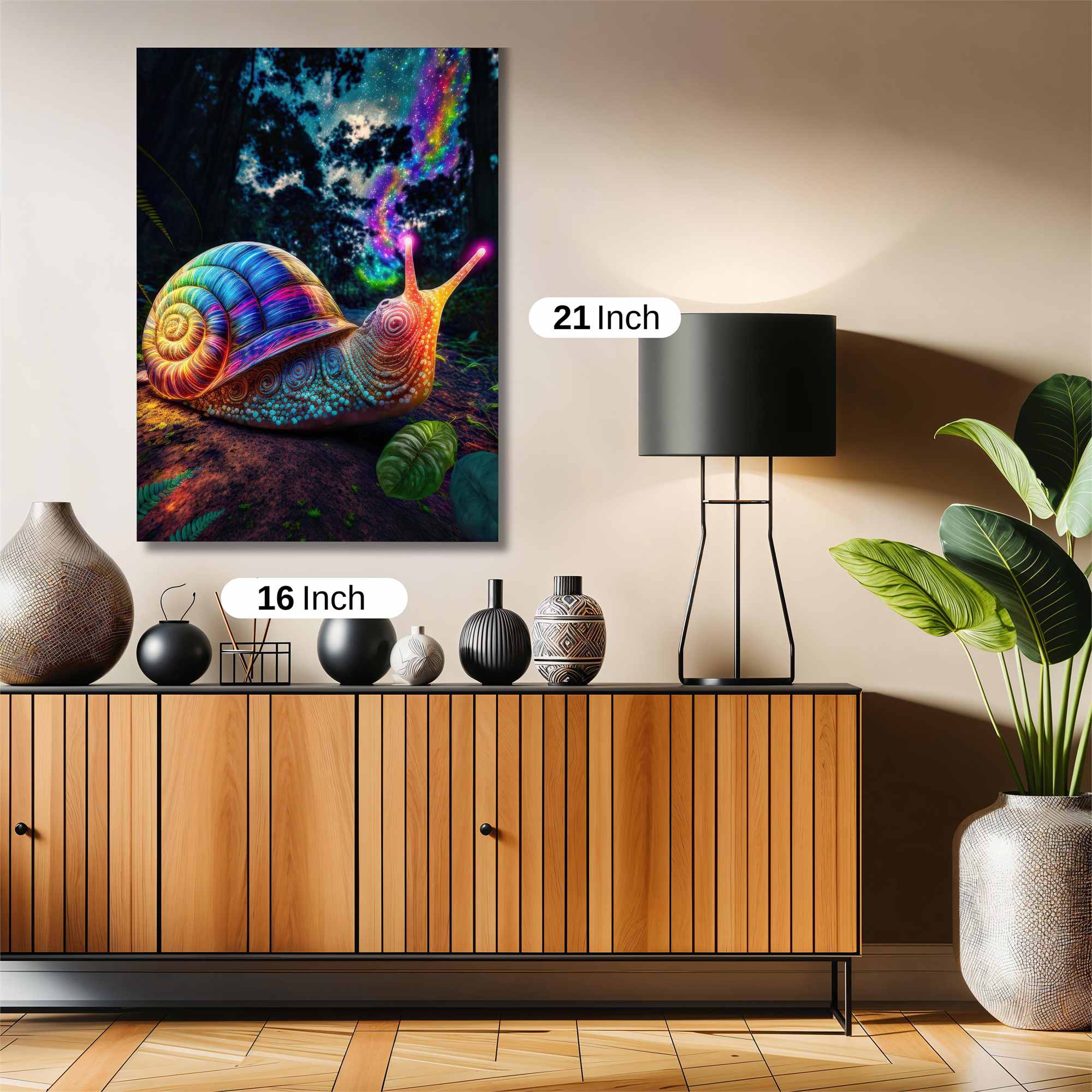 Snail Dreamscape Safe Wall Magnetic / M