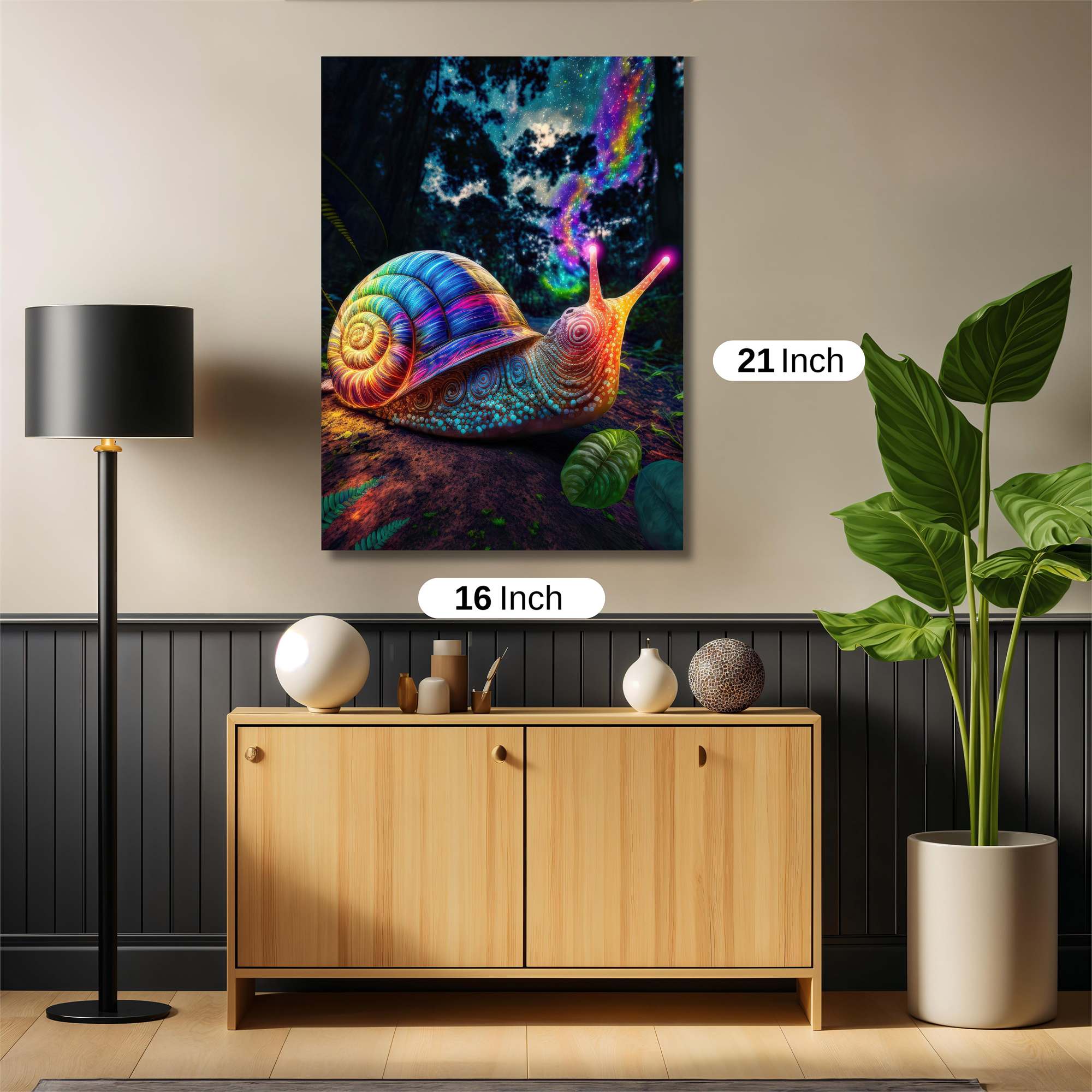 Snail Dreamscape Safe Wall Magnetic / M