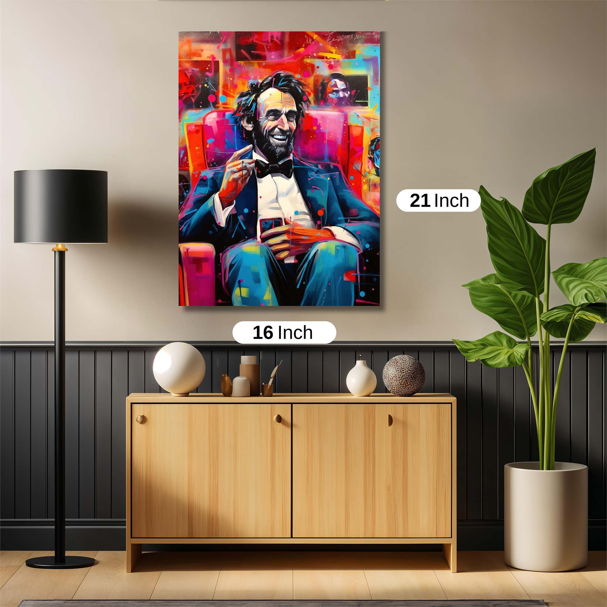 Lincoln Vibrant Safe Wall Magnetic / M