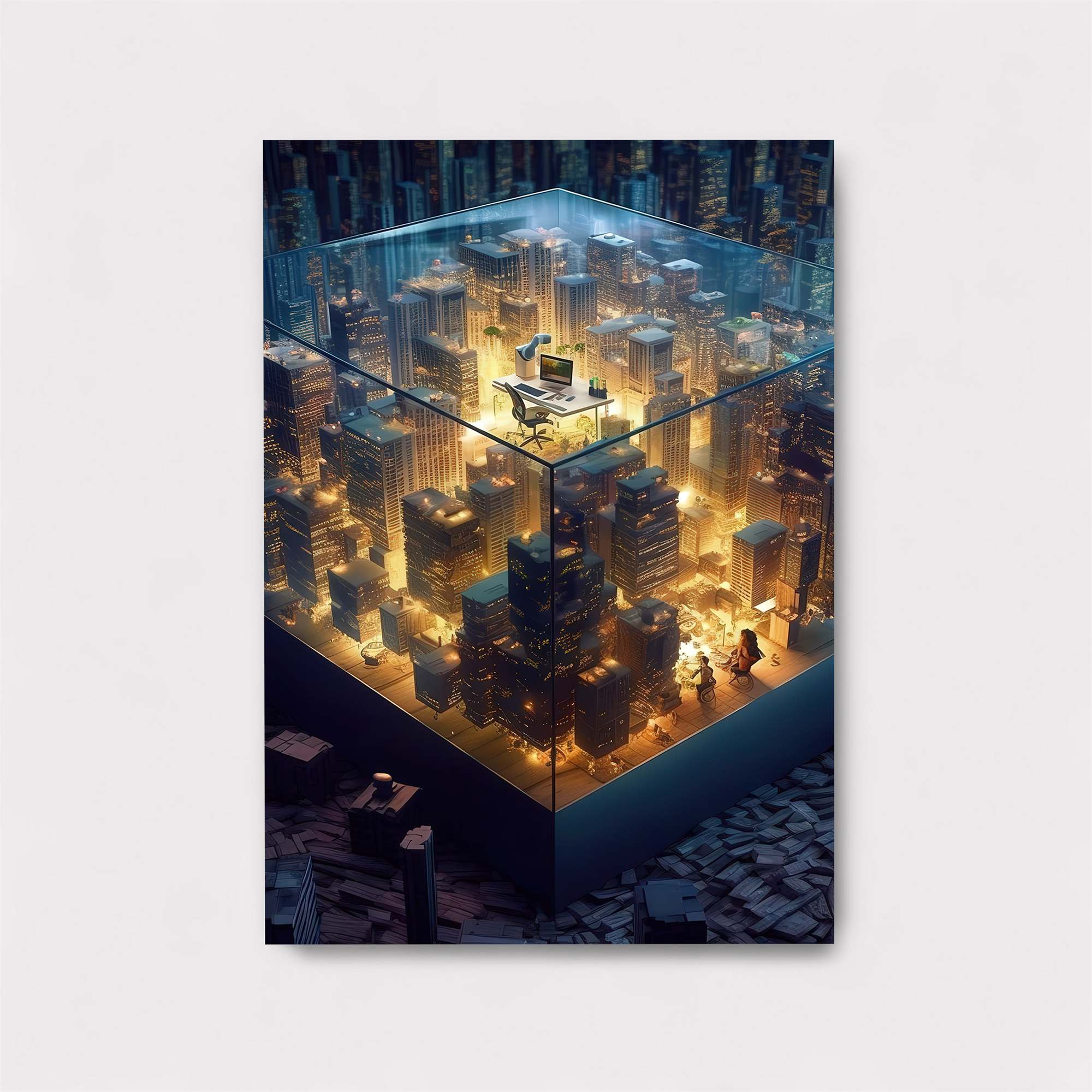 City Enigma Safe Wall Magnetic / M