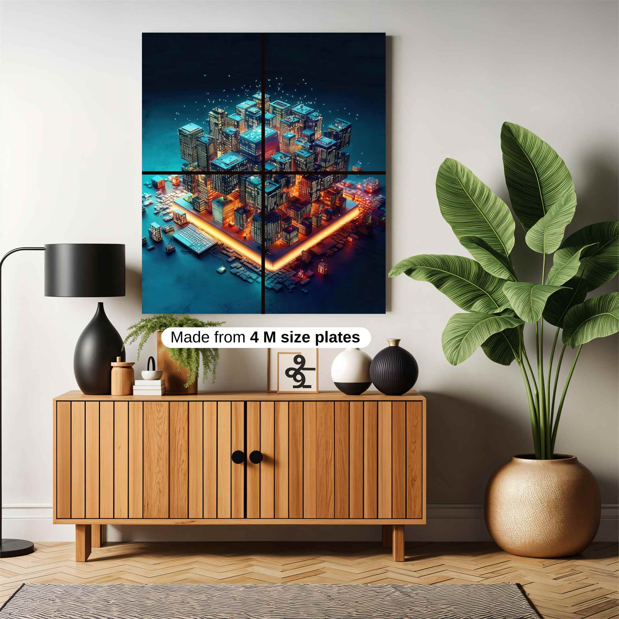 Matrix Glow Safe Wall Magnetic / M