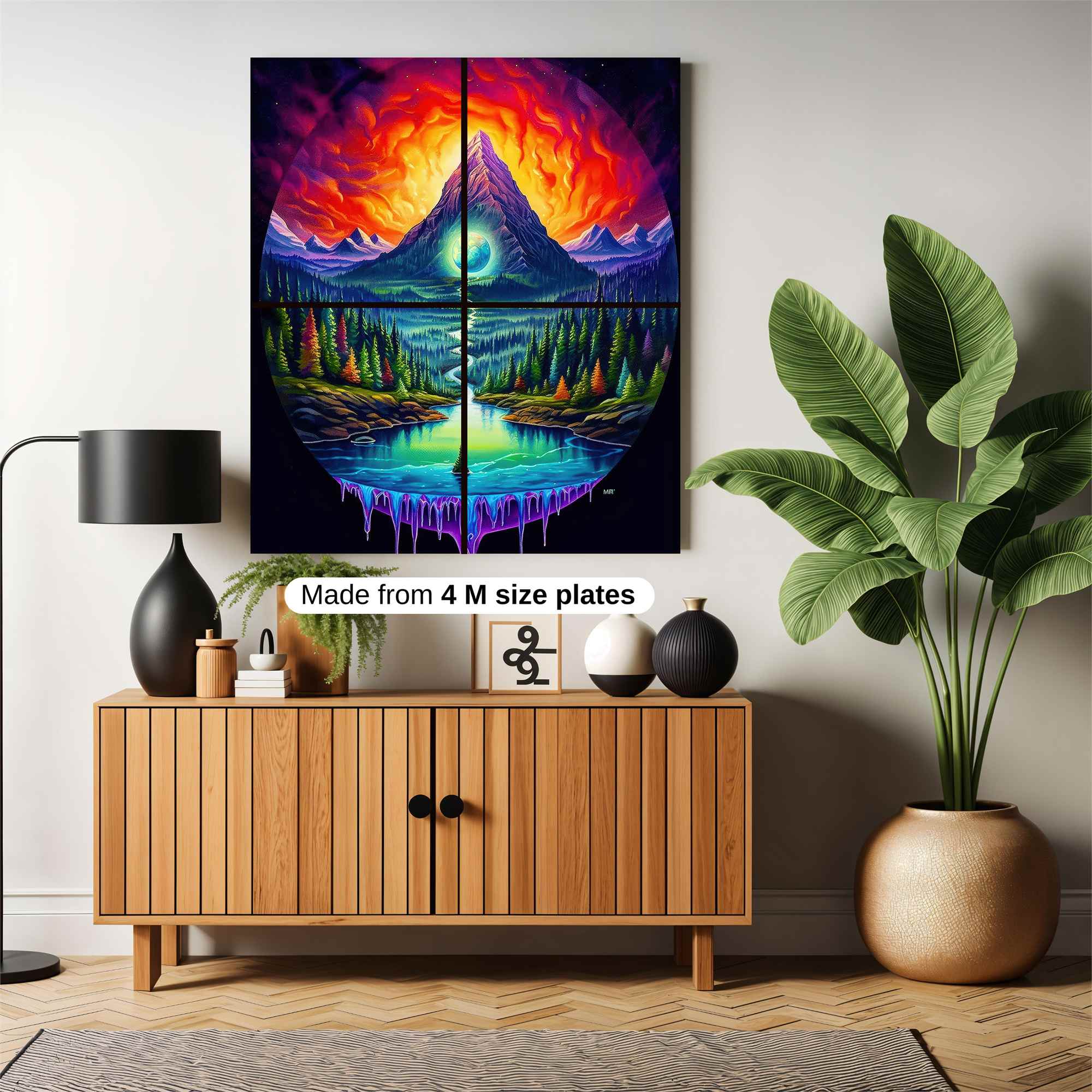 Cosmic Serenity Safe Wall Magnetic / M