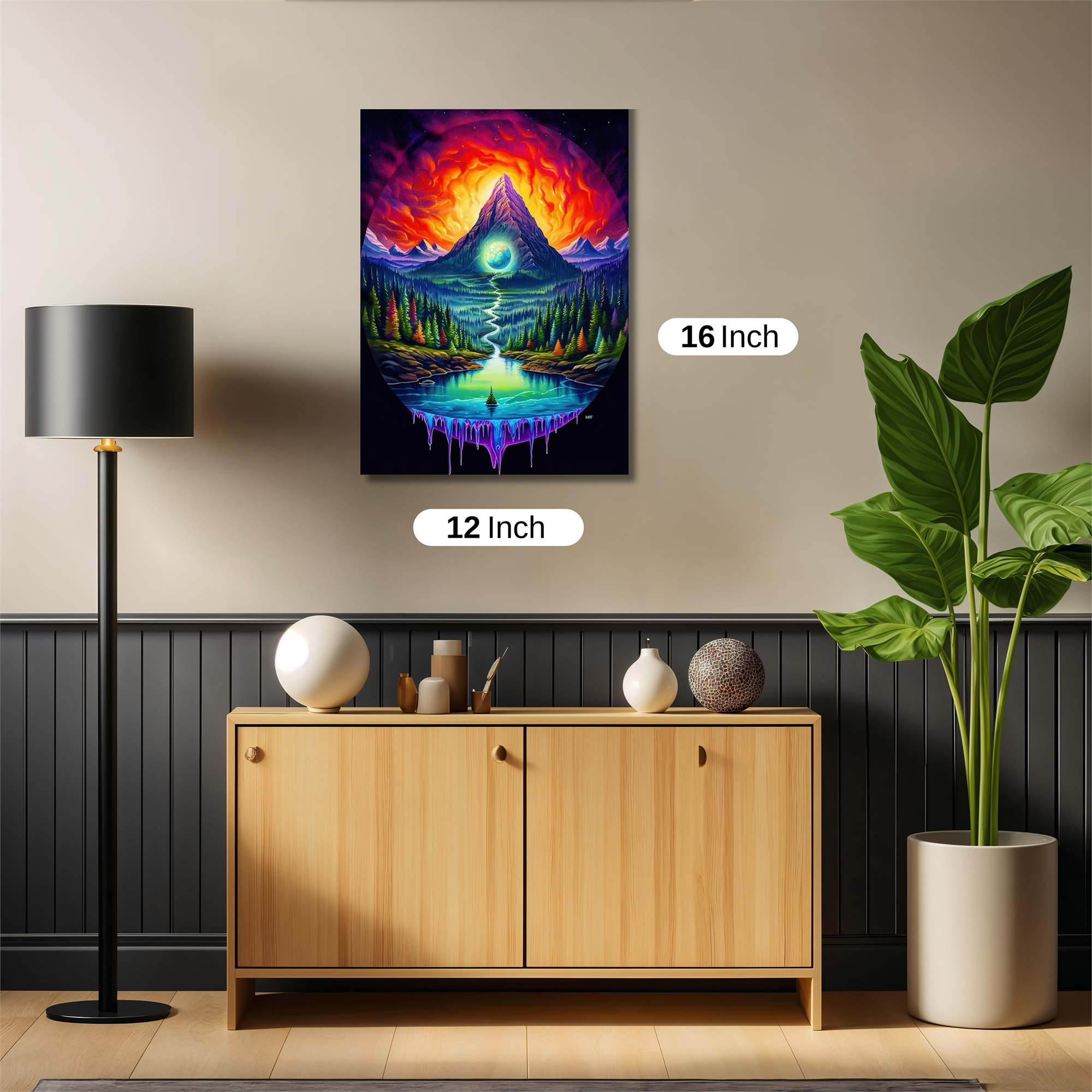 Cosmic Serenity Safe Wall Magnetic / M