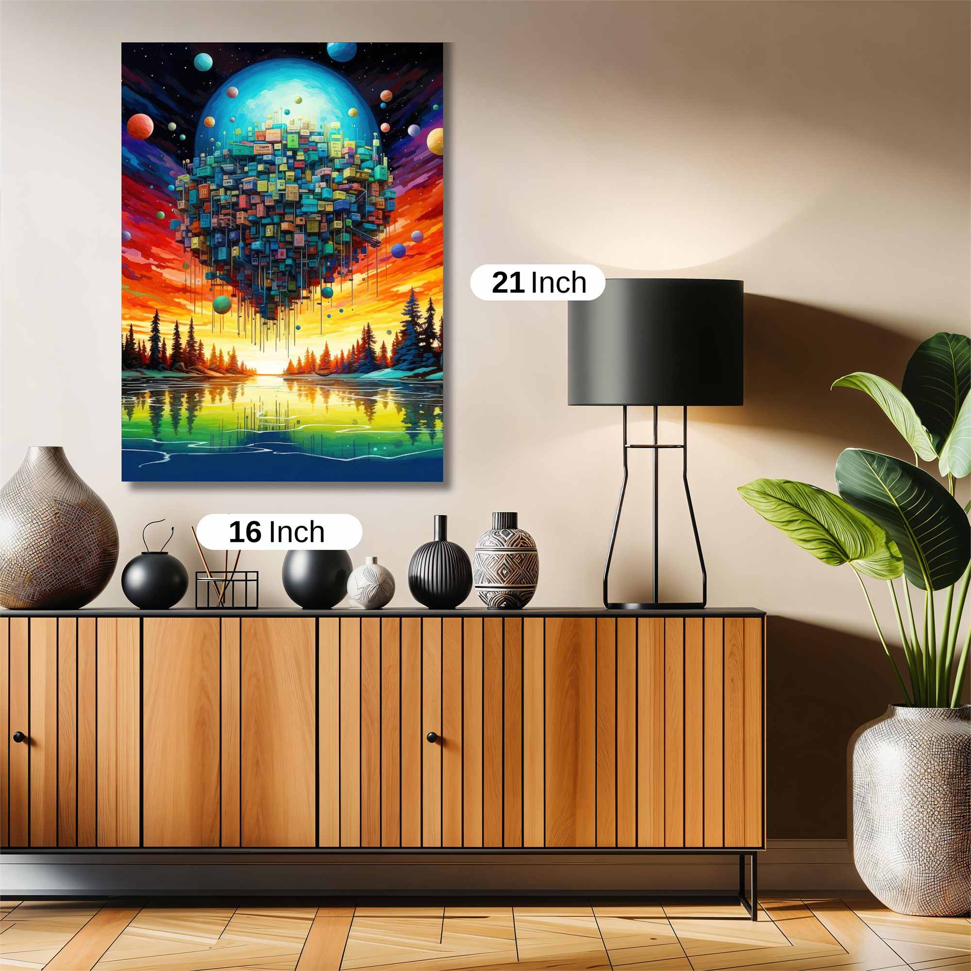 Cosmic Serenity Safe Wall Magnetic / M