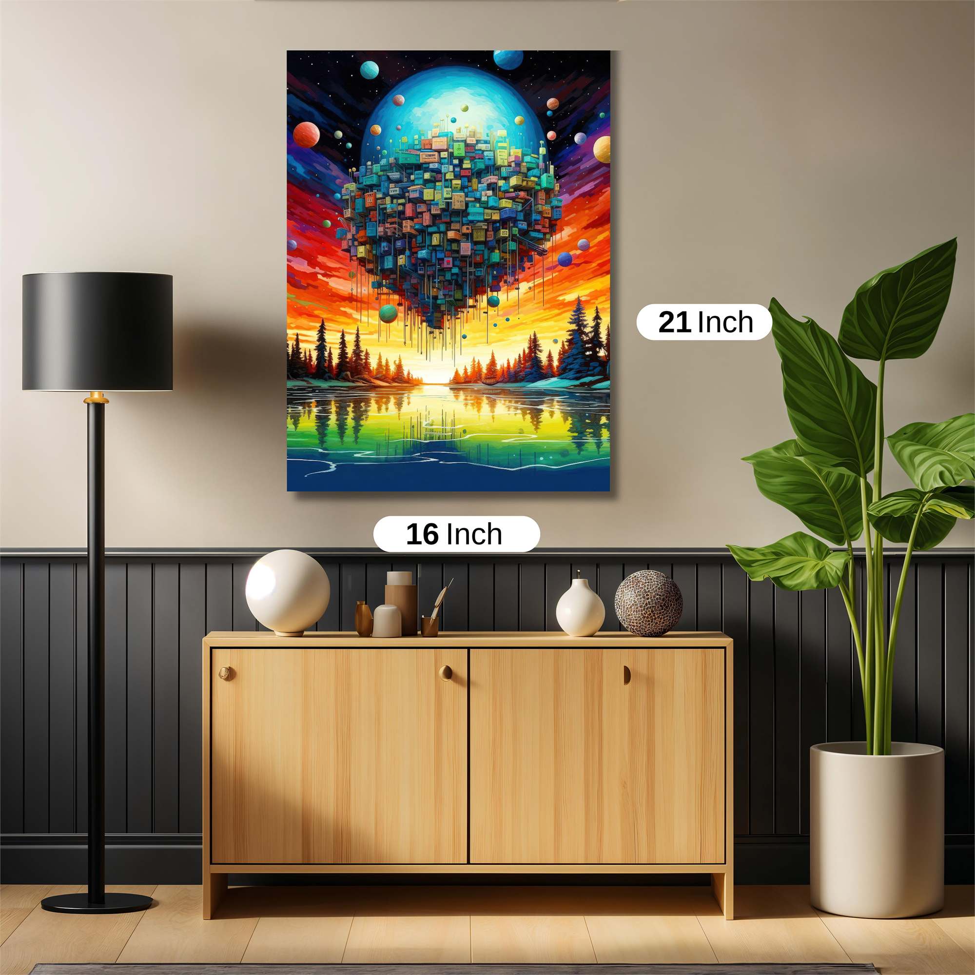 Cosmic Serenity Safe Wall Magnetic / M