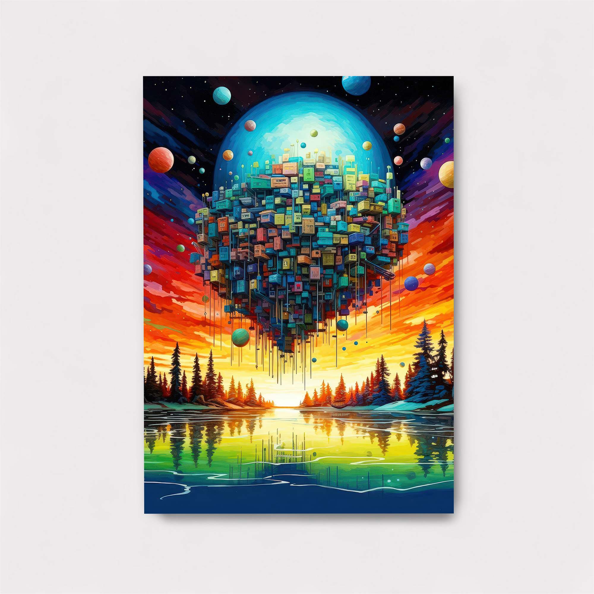 Cosmic Serenity Safe Wall Magnetic / M