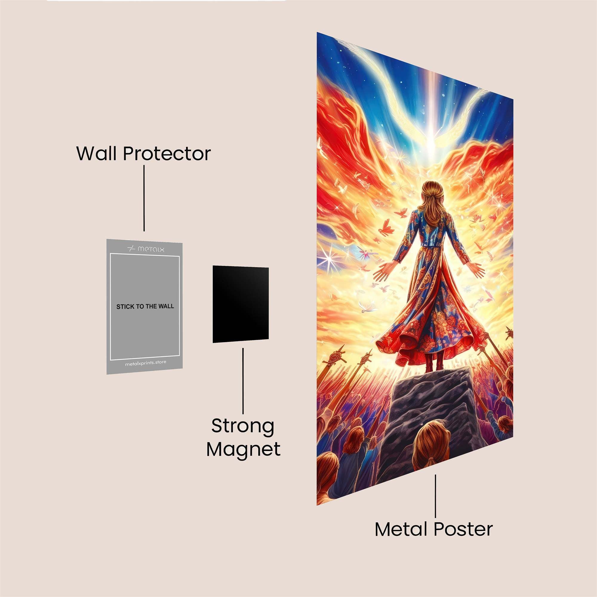 Phoenix Ascension Safe Wall Magnetic / M