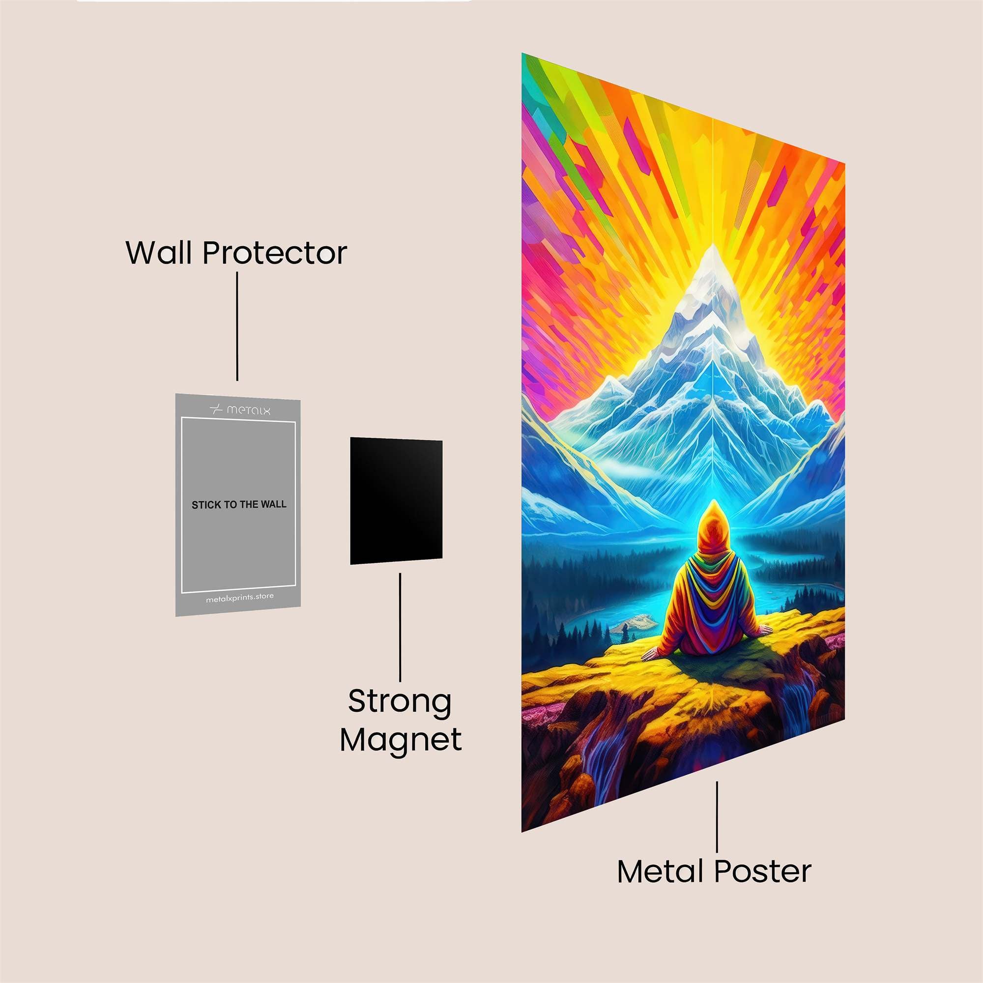 Mystic Radiance Safe Wall Magnetic / M