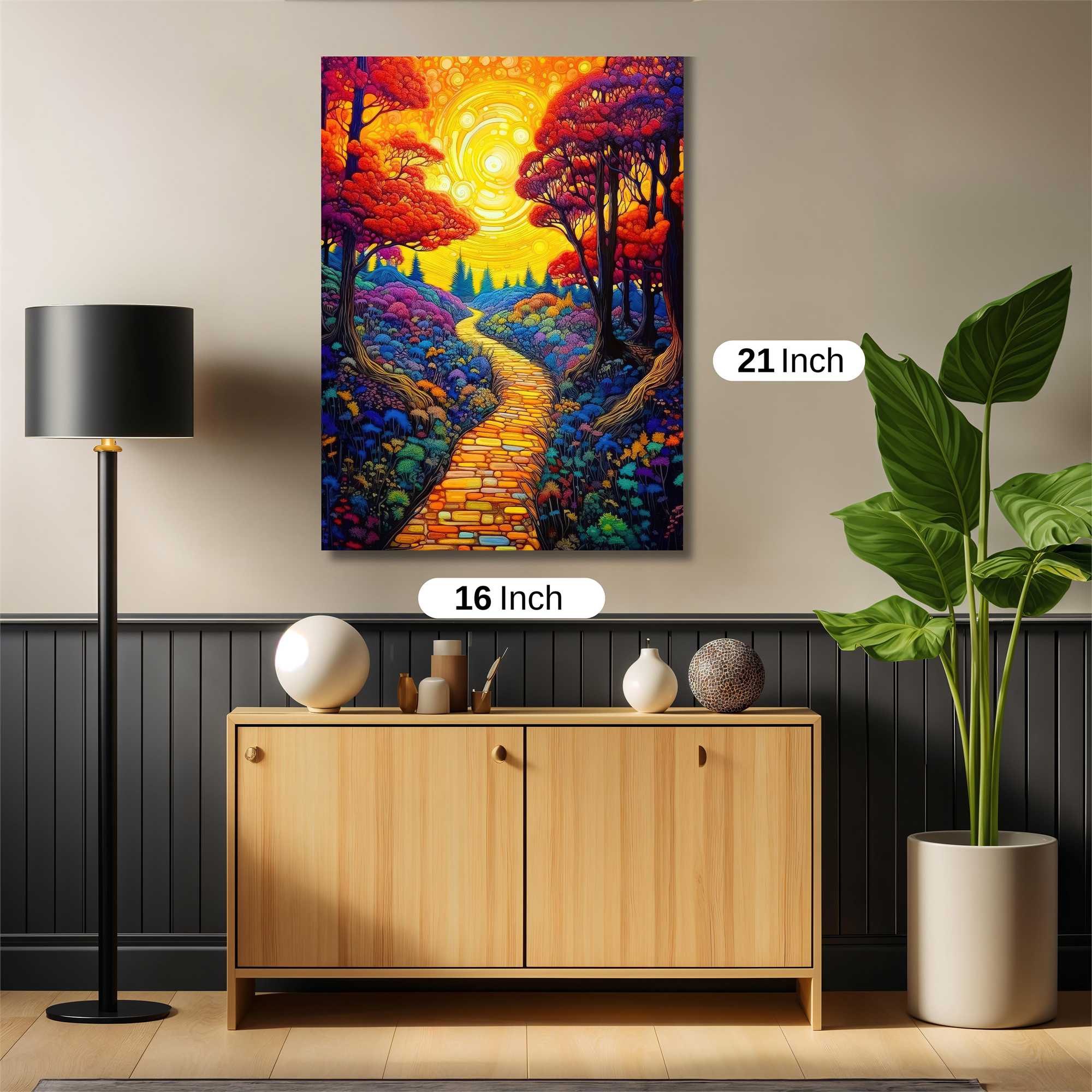 Sunset Serenity Safe Wall Magnetic / M