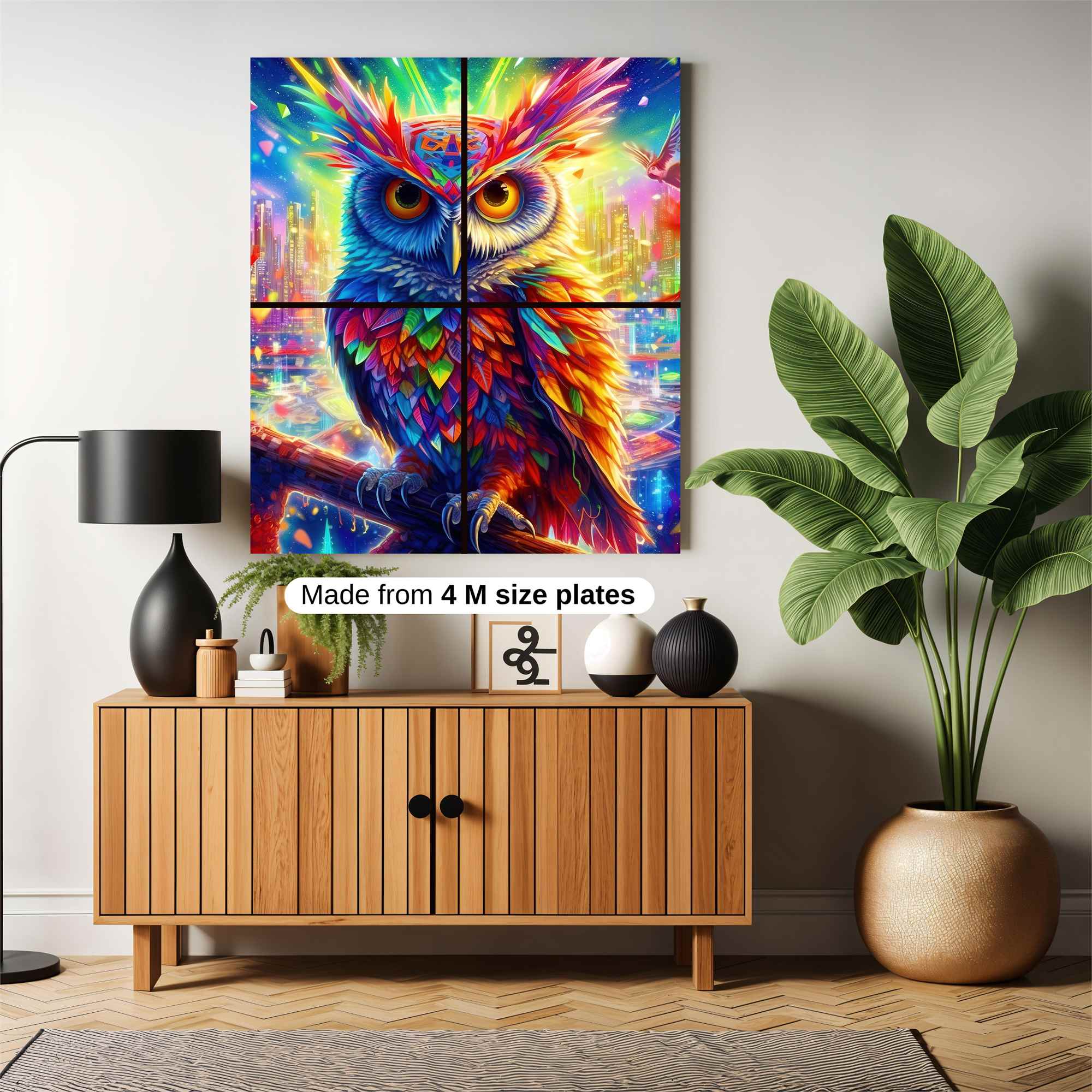 Owl Radiance Safe Wall Magnetic / M