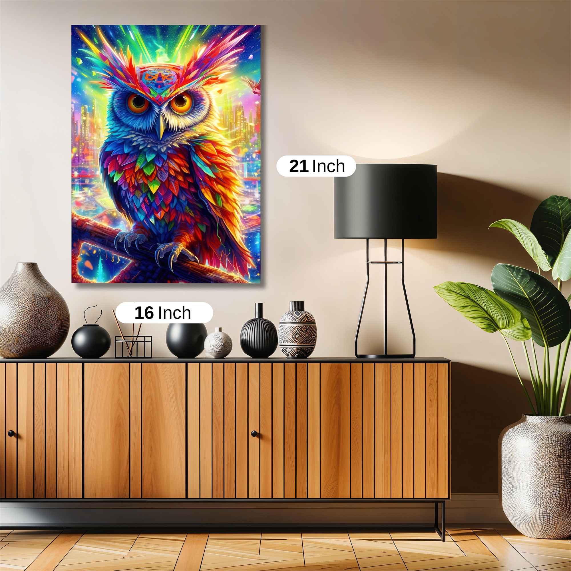 Owl Radiance Safe Wall Magnetic / M