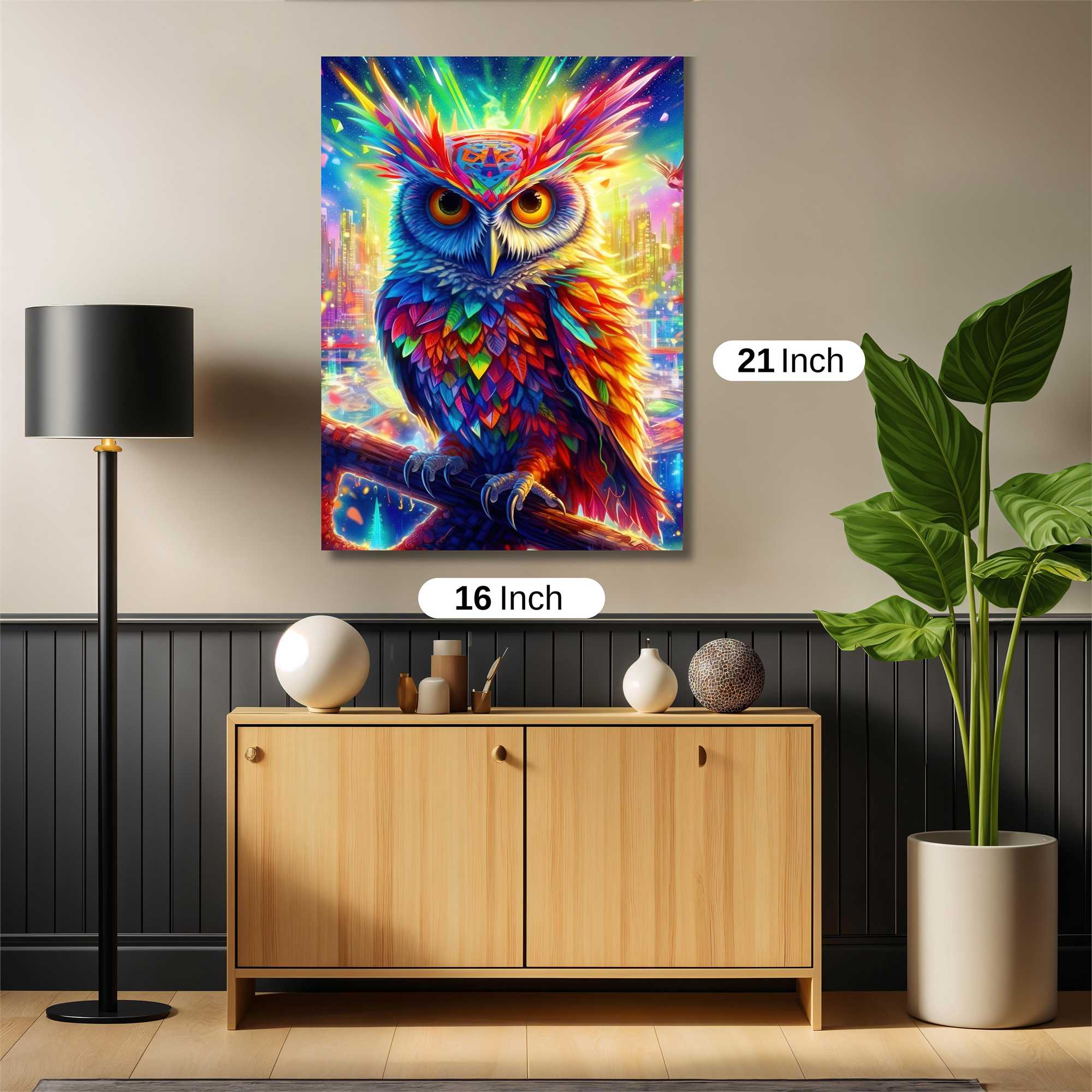 Owl Radiance Safe Wall Magnetic / M