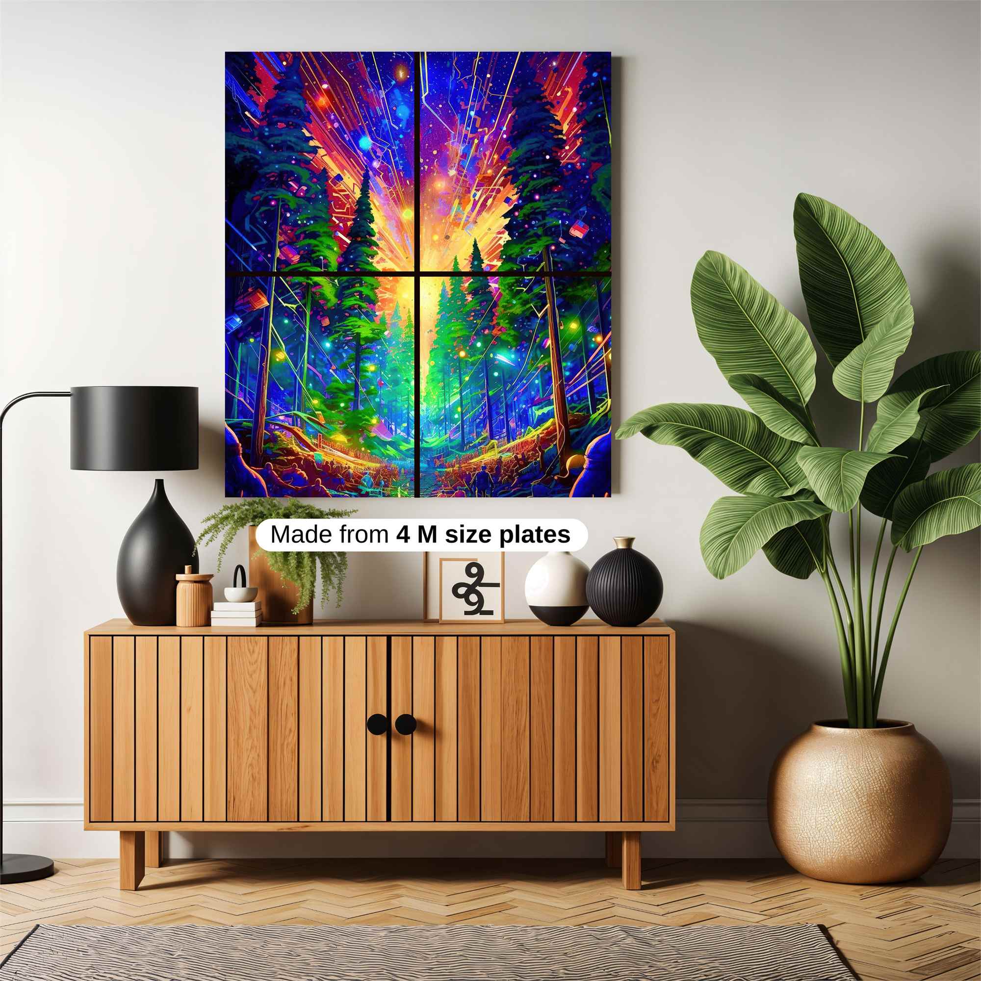 Cosmic Serenity Safe Wall Magnetic / M