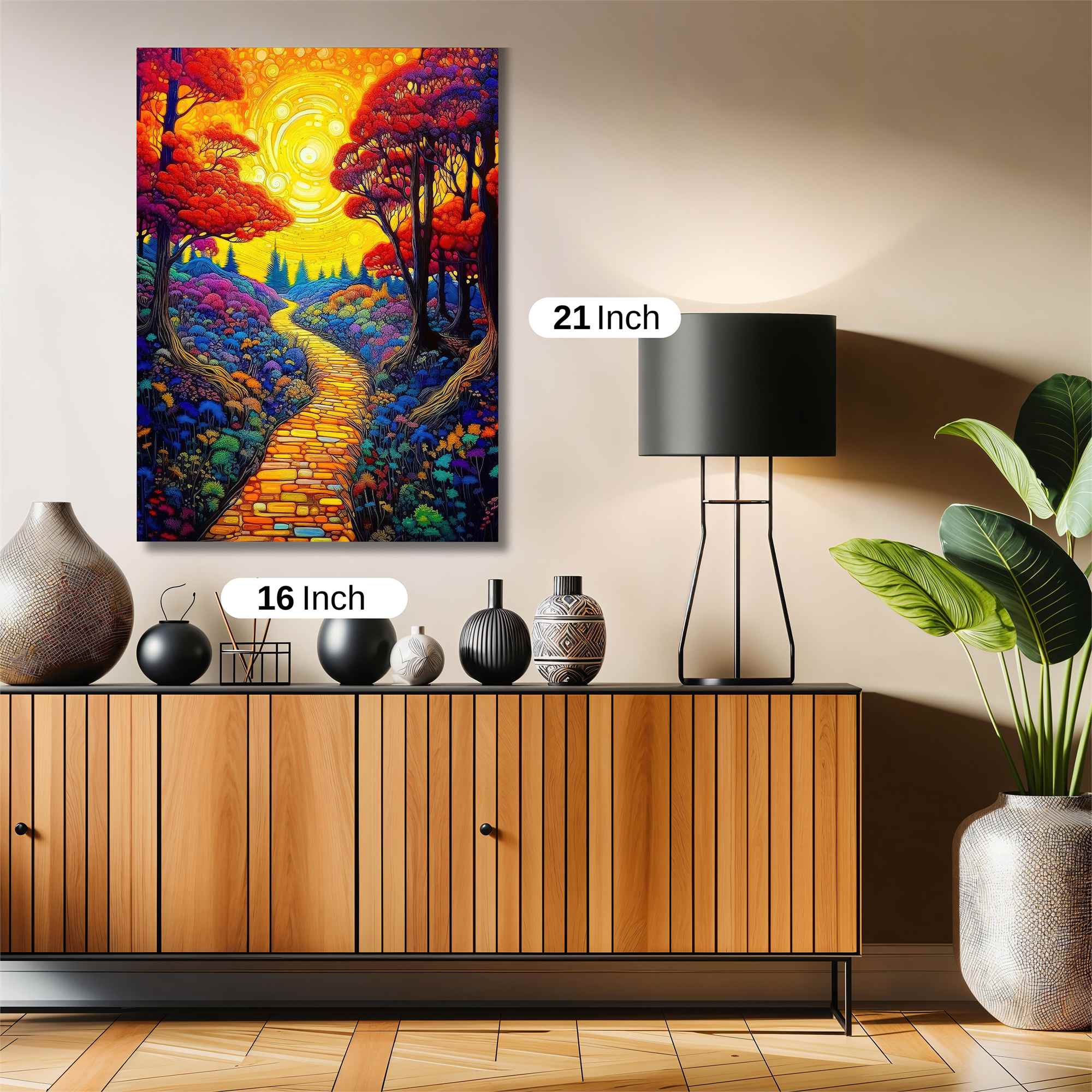 Sunset Serenity Safe Wall Magnetic / M