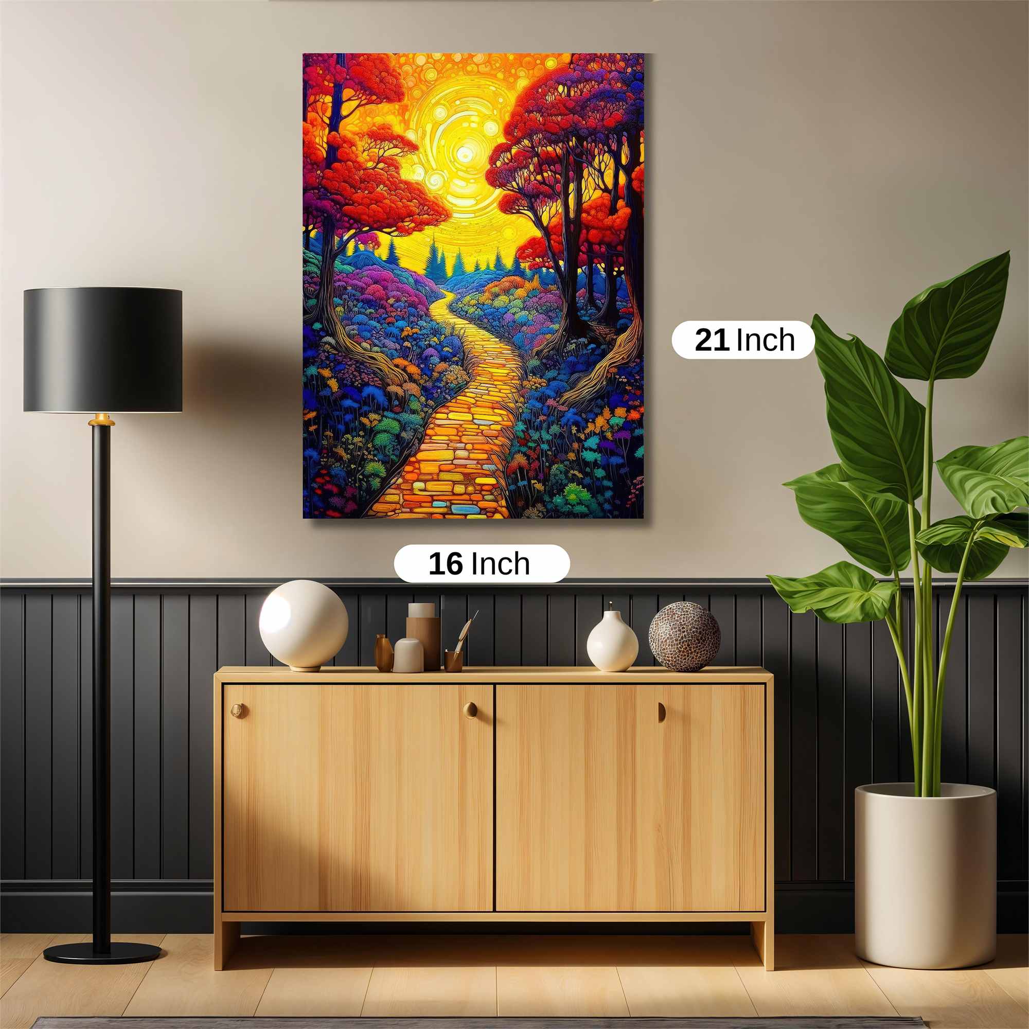 Sunset Serenity Safe Wall Magnetic / M