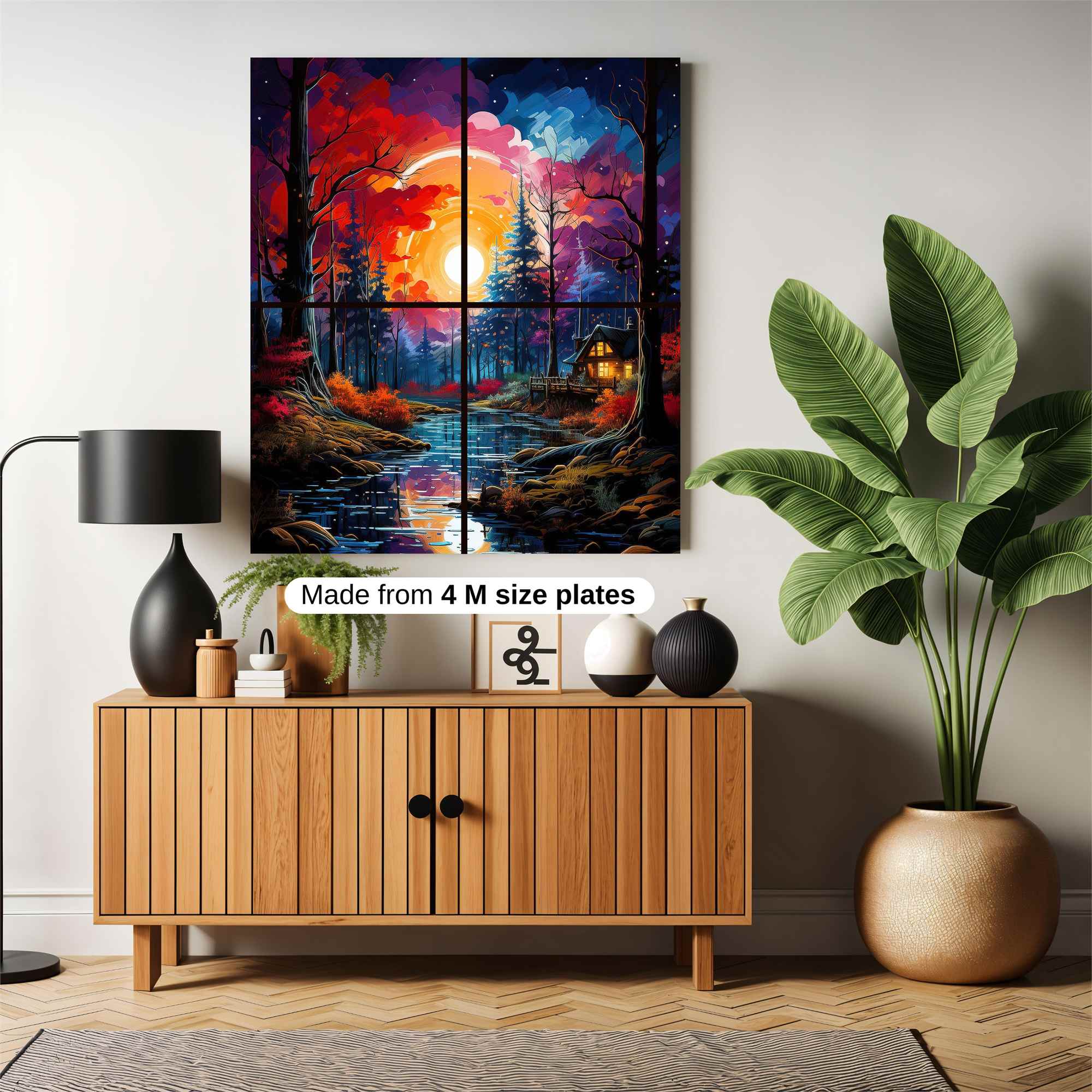 Sunset Serenity Safe Wall Magnetic / M