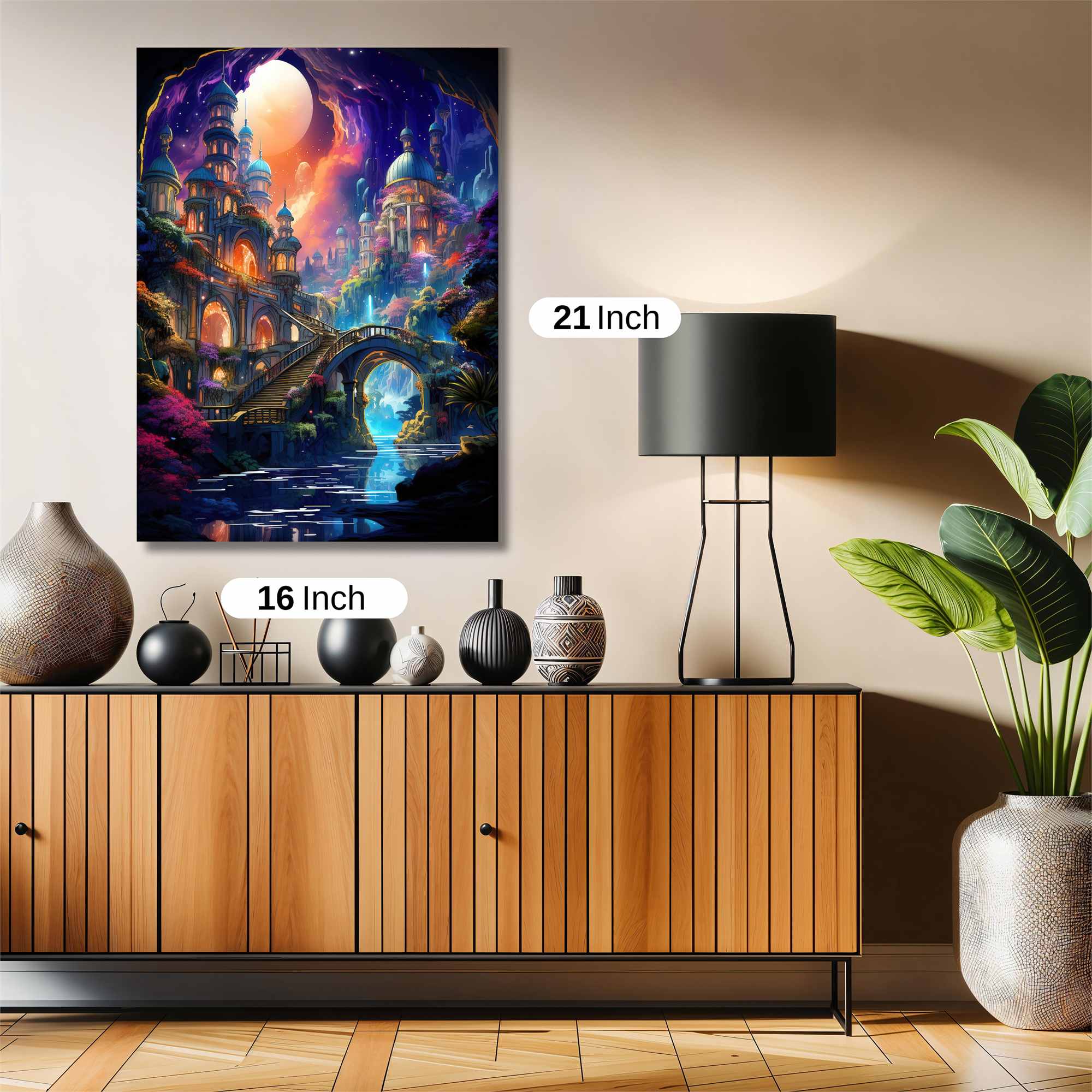 Moonlit Enchantment Safe Wall Magnetic / M