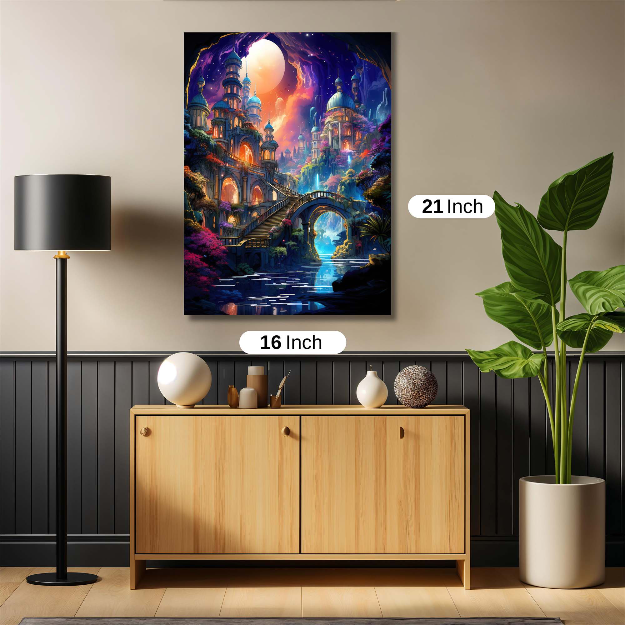 Moonlit Enchantment Safe Wall Magnetic / M