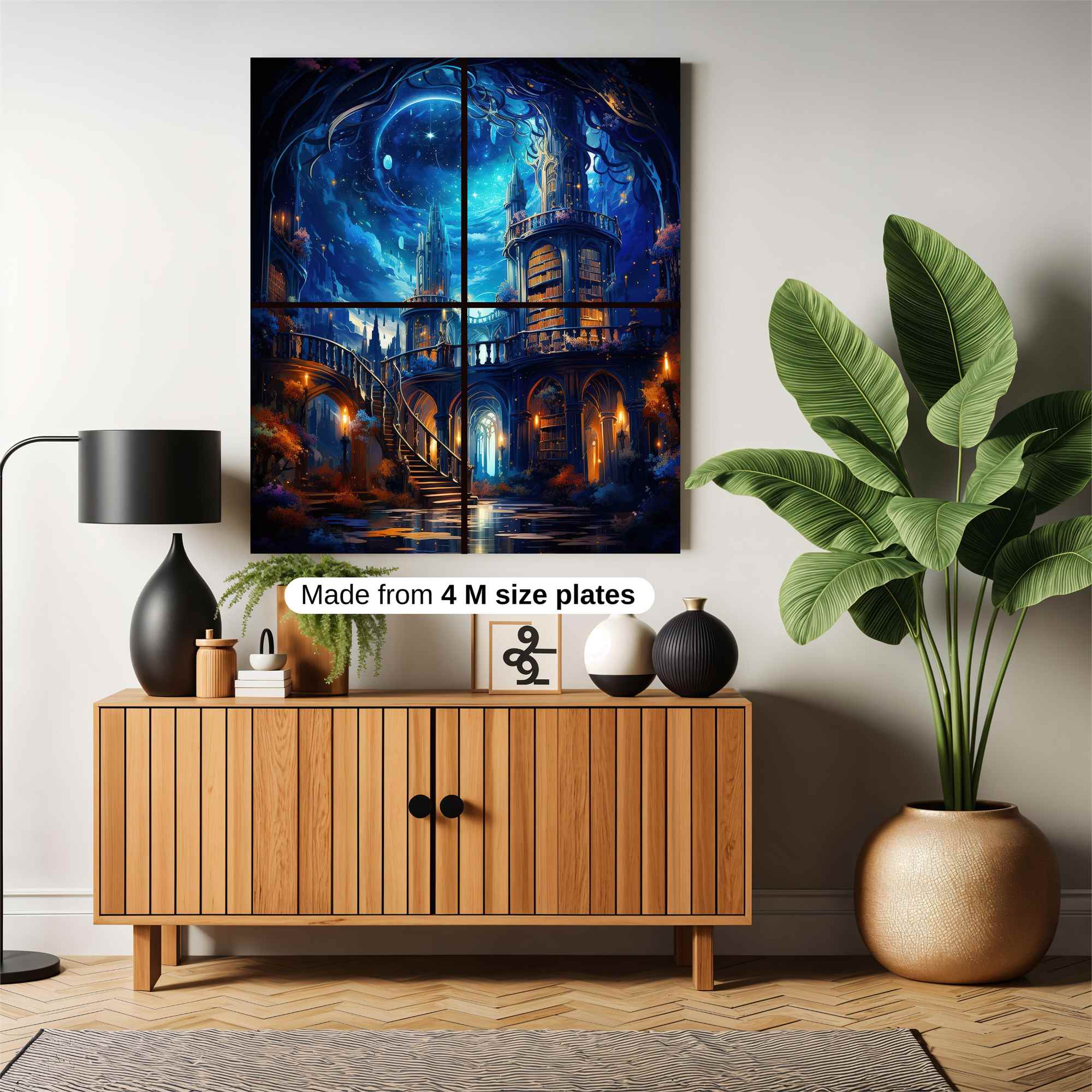 Moonlit Enchantment Safe Wall Magnetic / M