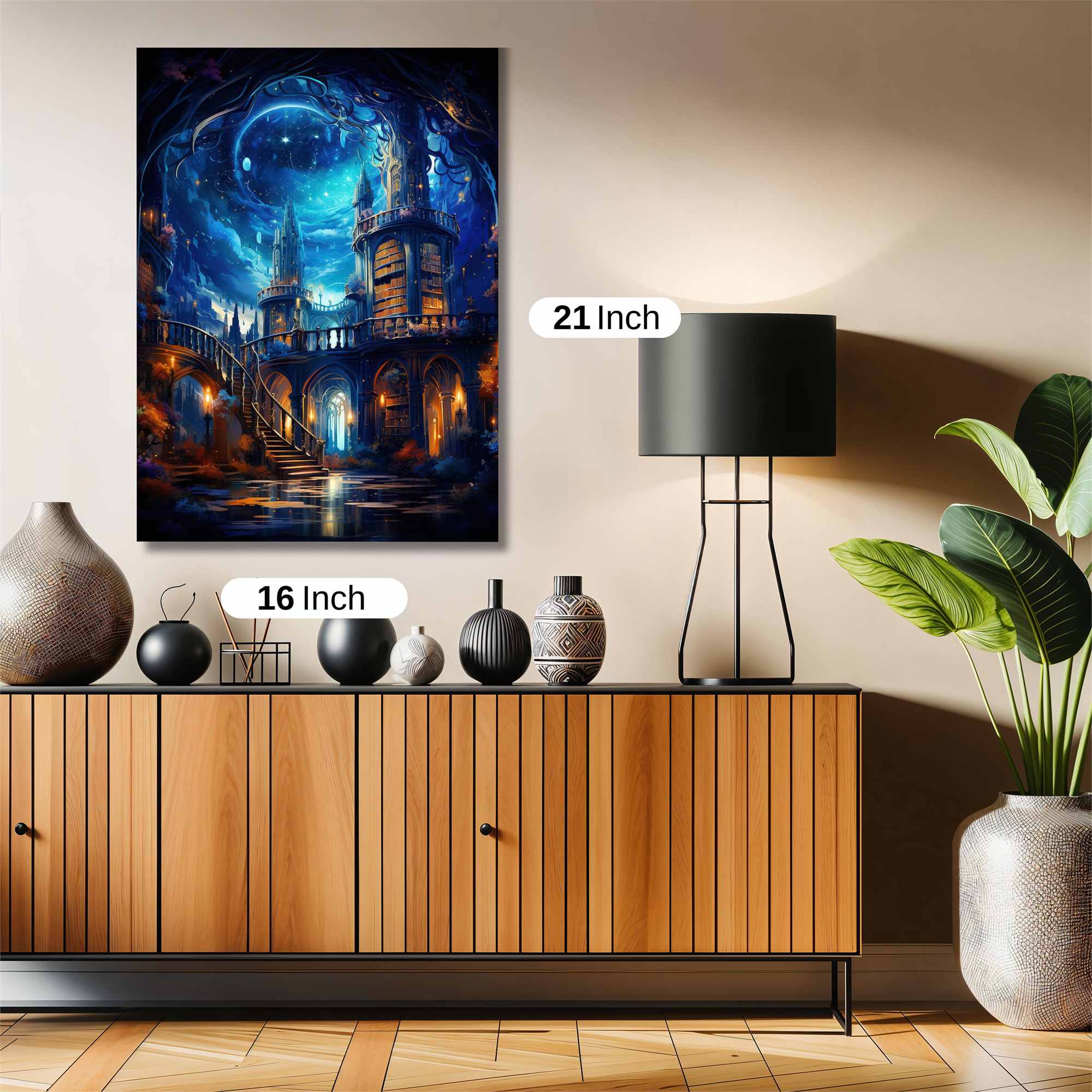 Moonlit Enchantment Safe Wall Magnetic / M