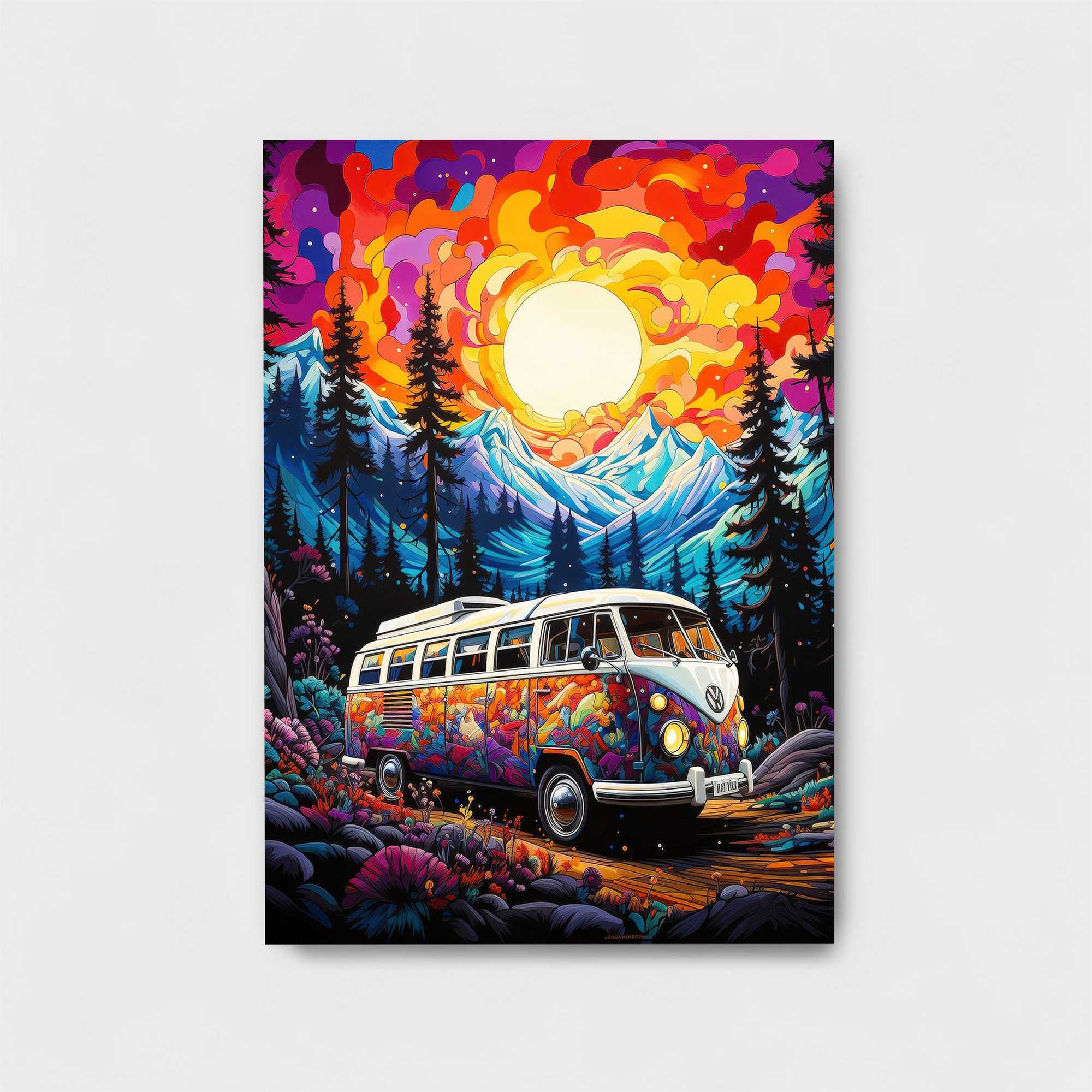 Sunset Wanderlust Safe Wall Magnetic / M